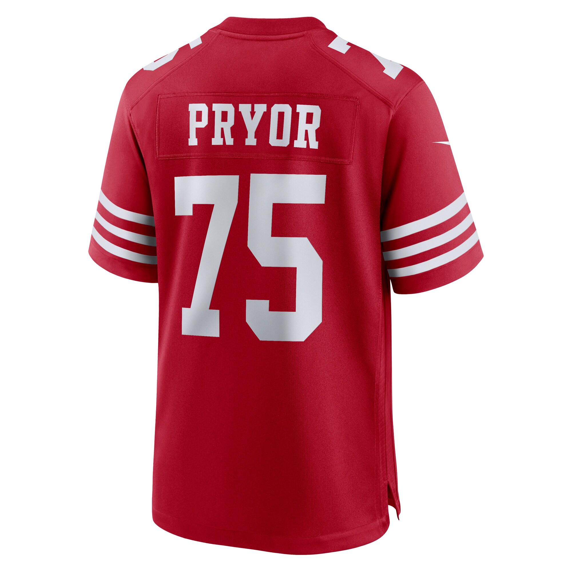 Matt Pryor San Francisco 49ers  Game Jersey - Scarlet