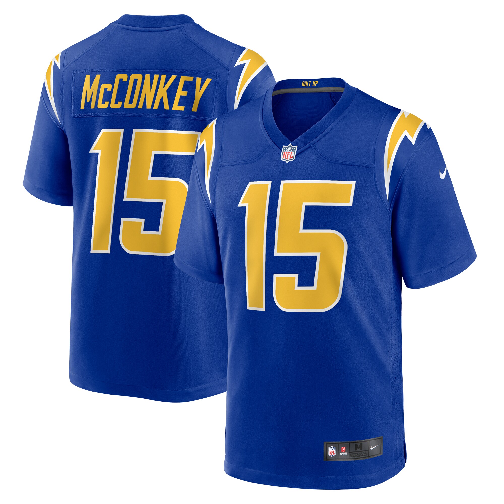Ladd McConkey Los Angeles Chargers Alternate Game Jersey -  Navy