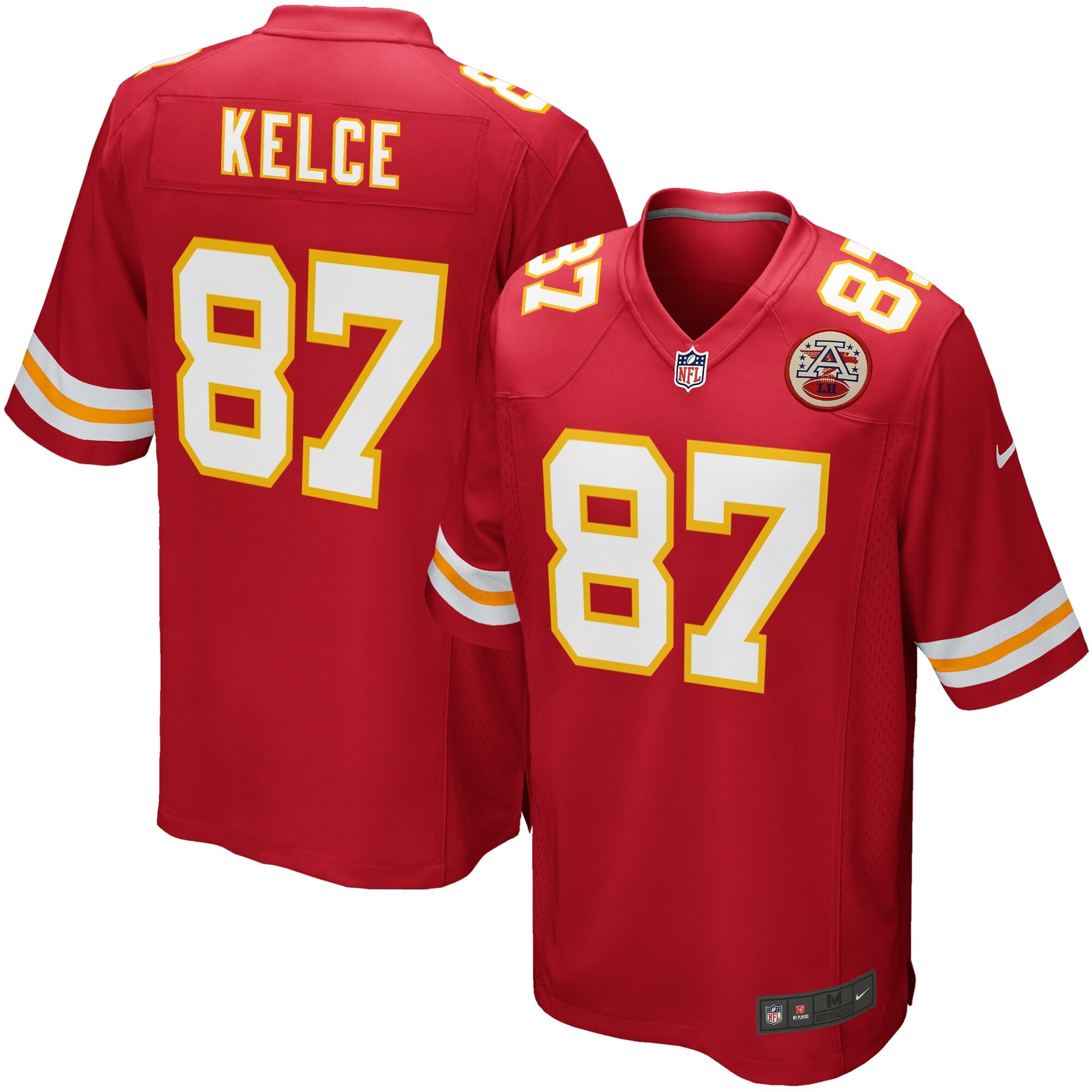 Travis Kelce Kansas City Chiefs  Team Game Jersey - Red