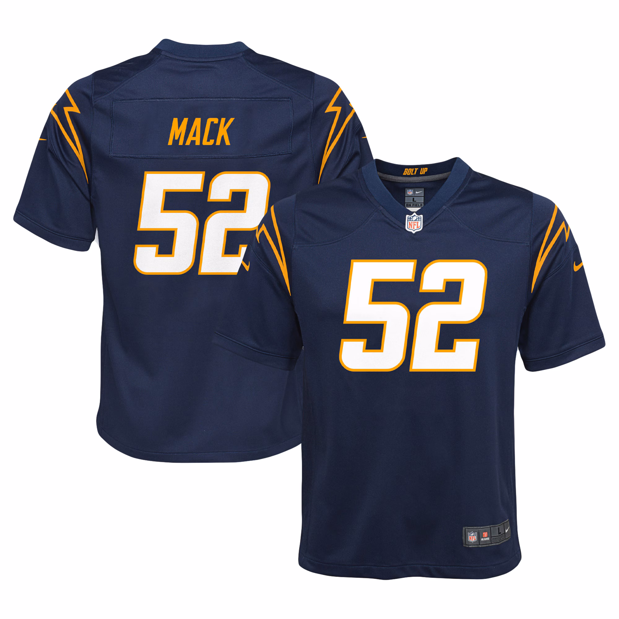 Khalil Mack Los Angeles Chargers Youth Game Jersey - Powder Blue