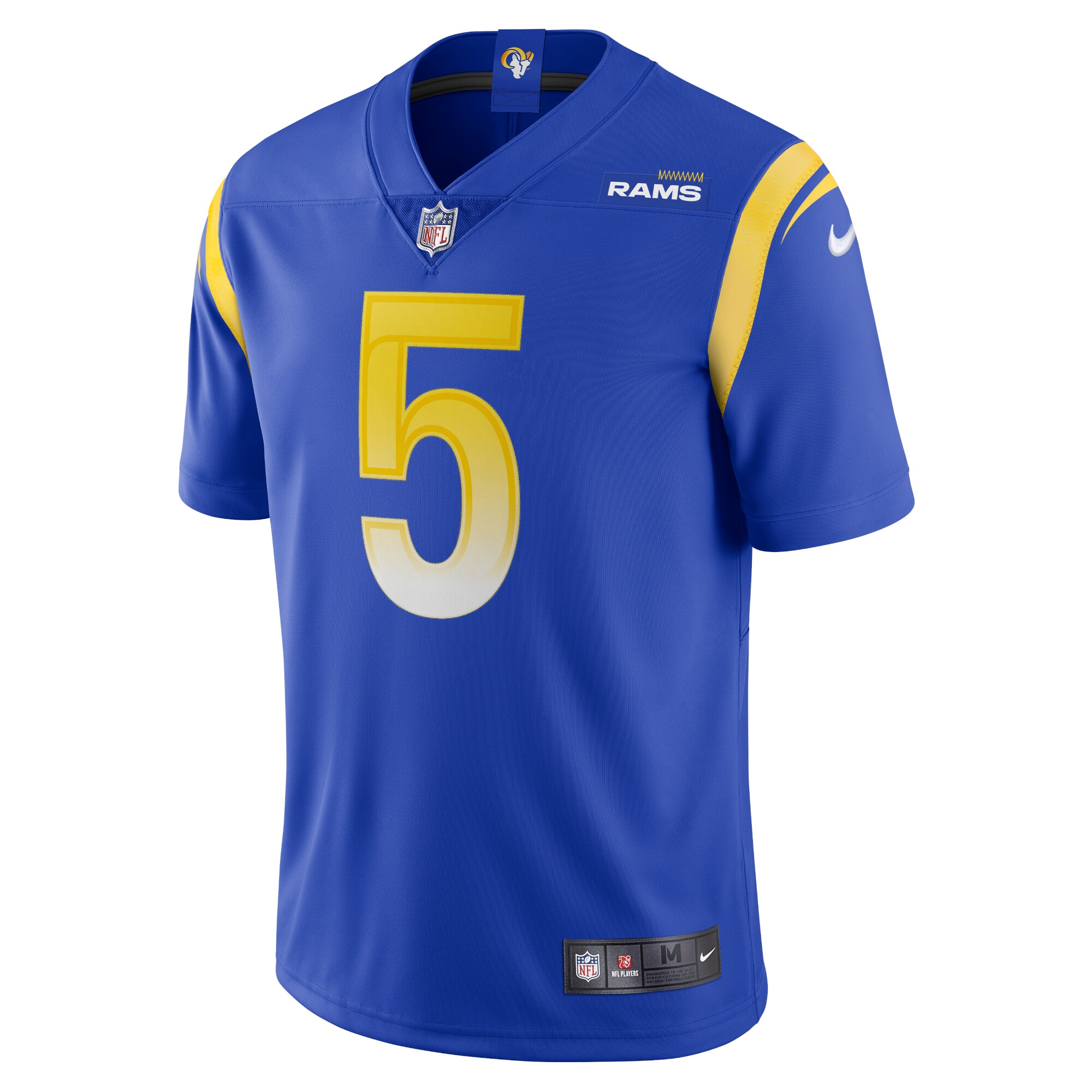 Jalen Ramsey Los Angeles Rams Team Vapor Limited Jersey - Royal