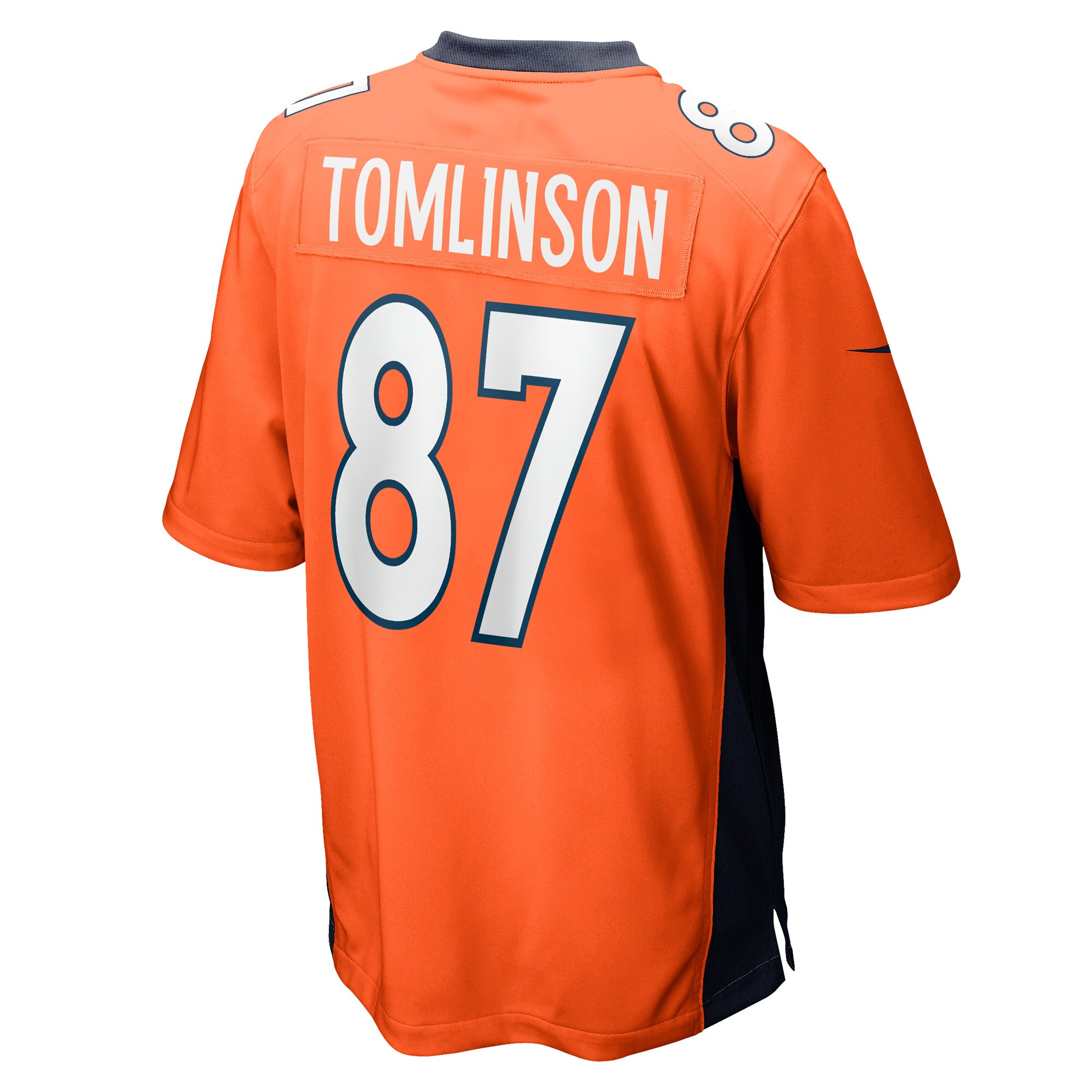 Eric Tomlinson Denver Broncos  Game Player Jersey - Orange