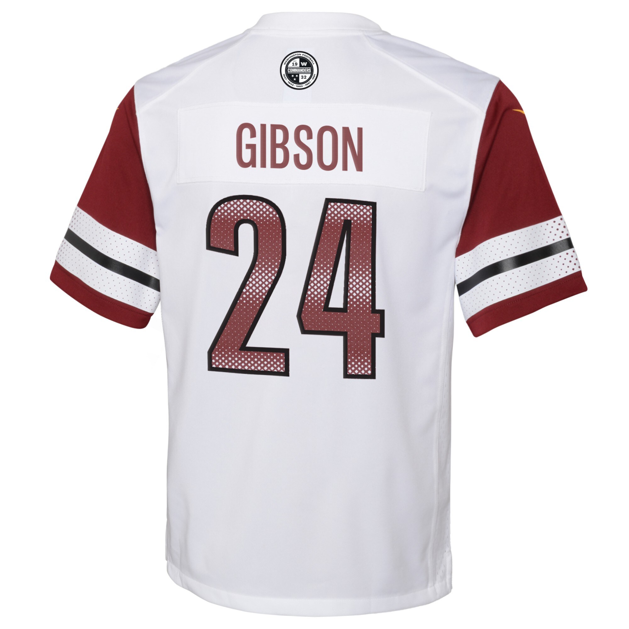 Antonio Gibson Washington Commanders  Youth Game Jersey - White