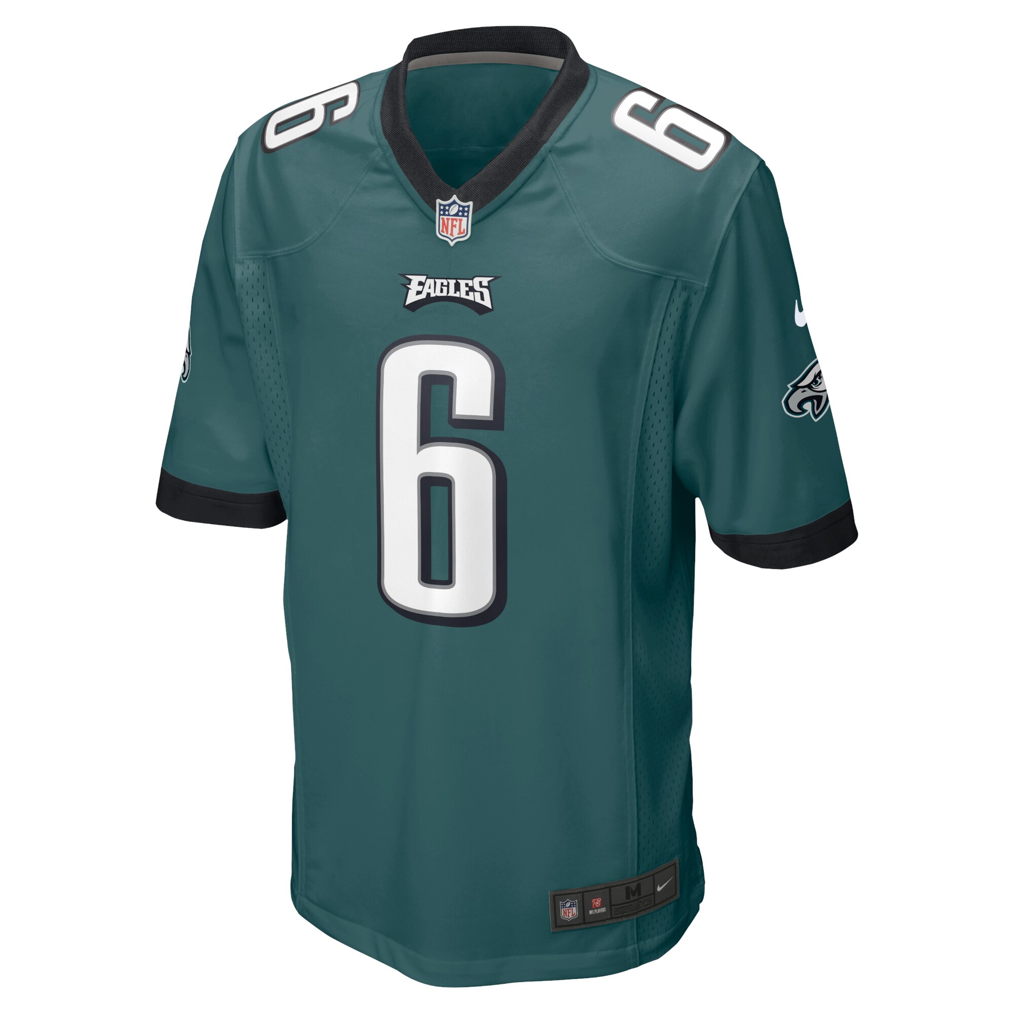DeVonta Smith Philadelphia Eagles  Youth Game Jersey - Midnight Green