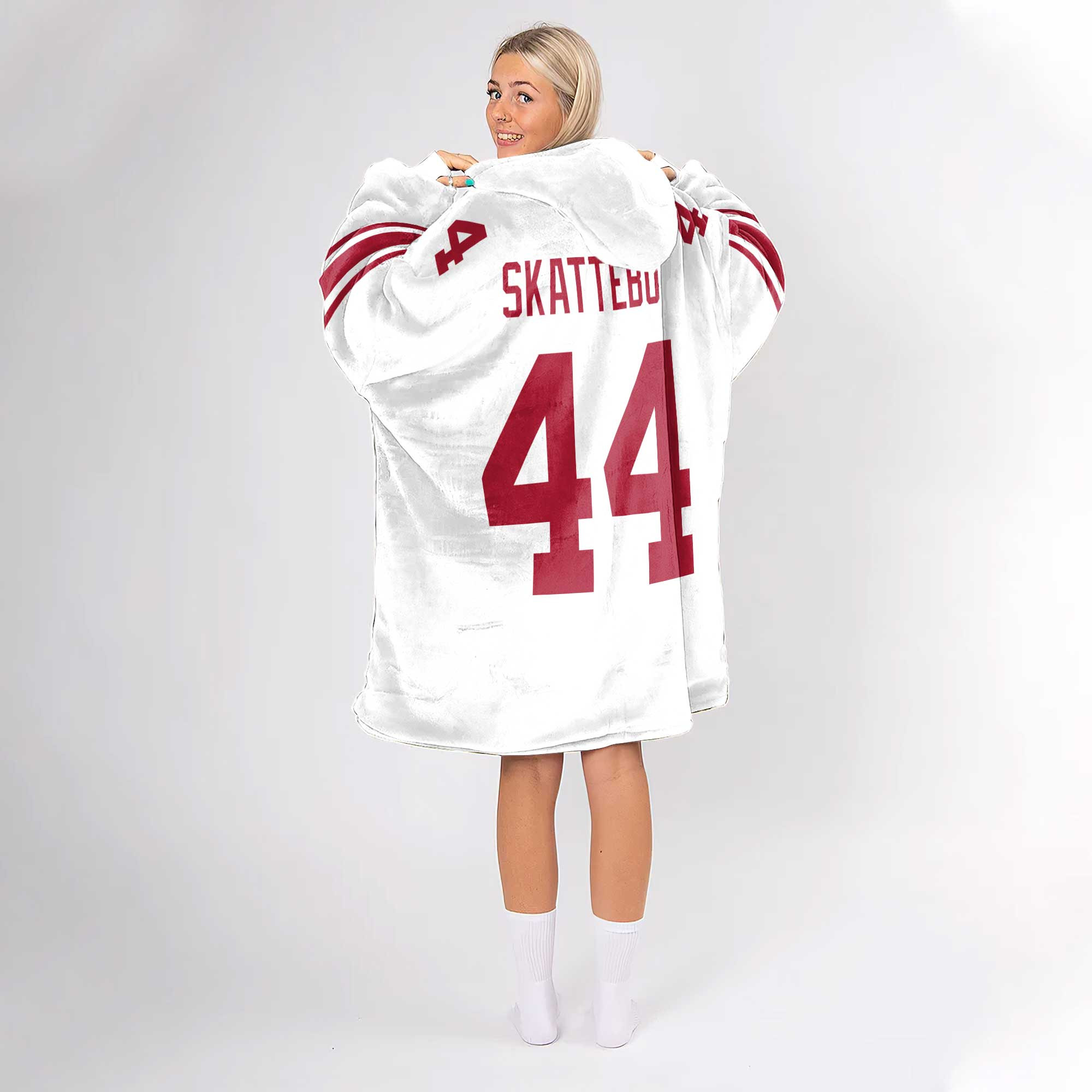 C.S 44 New York G Football Unisex Blanket Hoodie