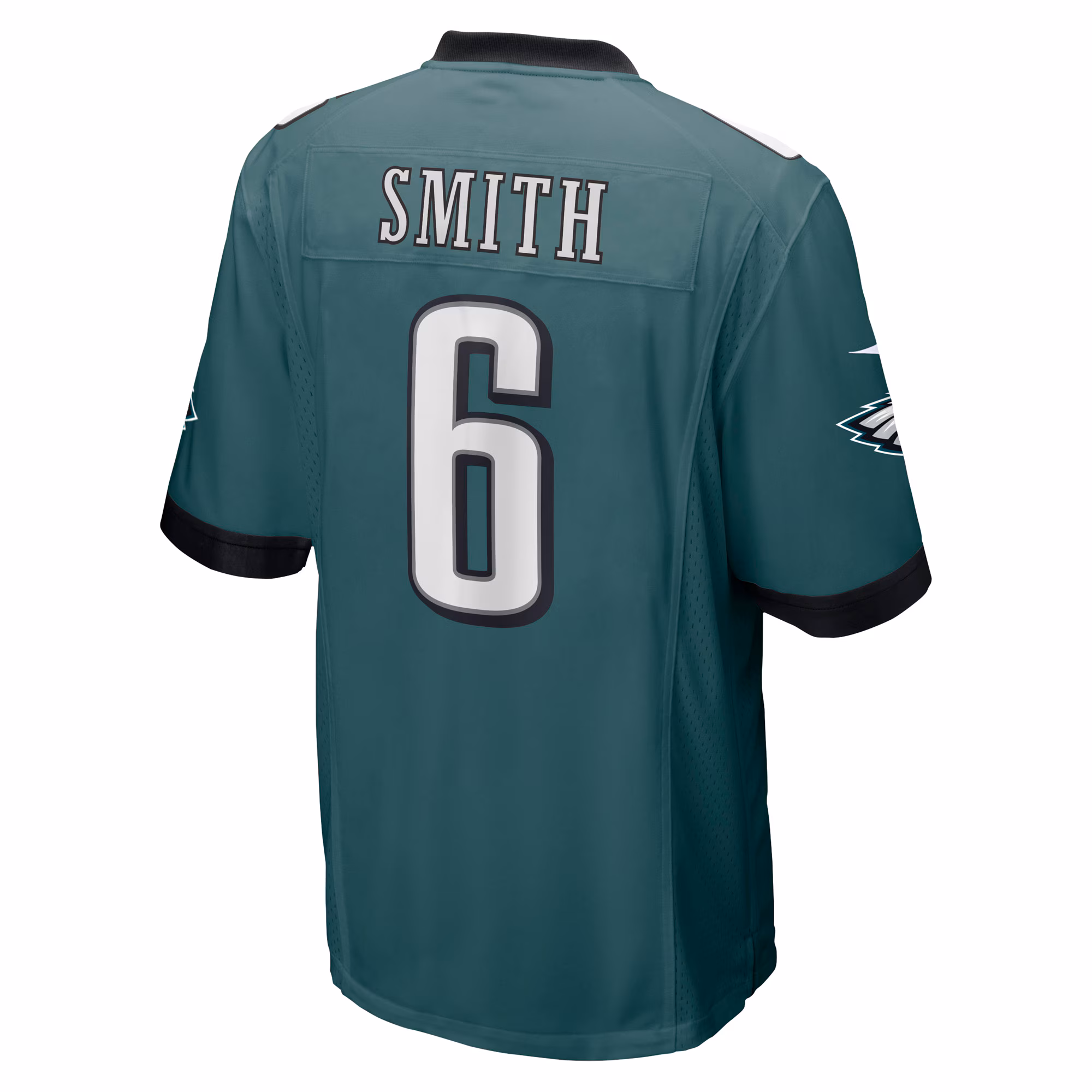 DeVonta Smith #6 Philadelphia Eagles Game Jersey - Midnight Green