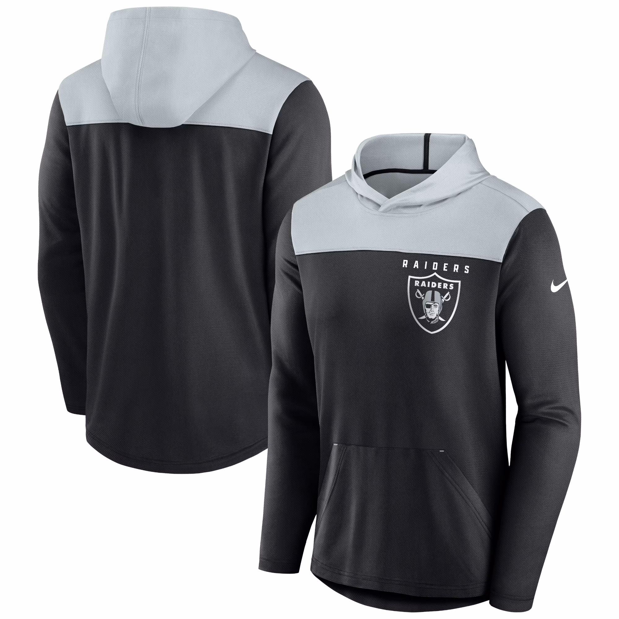 Las Vegas Raiders Fan Gear Pullover Hoodie - Black