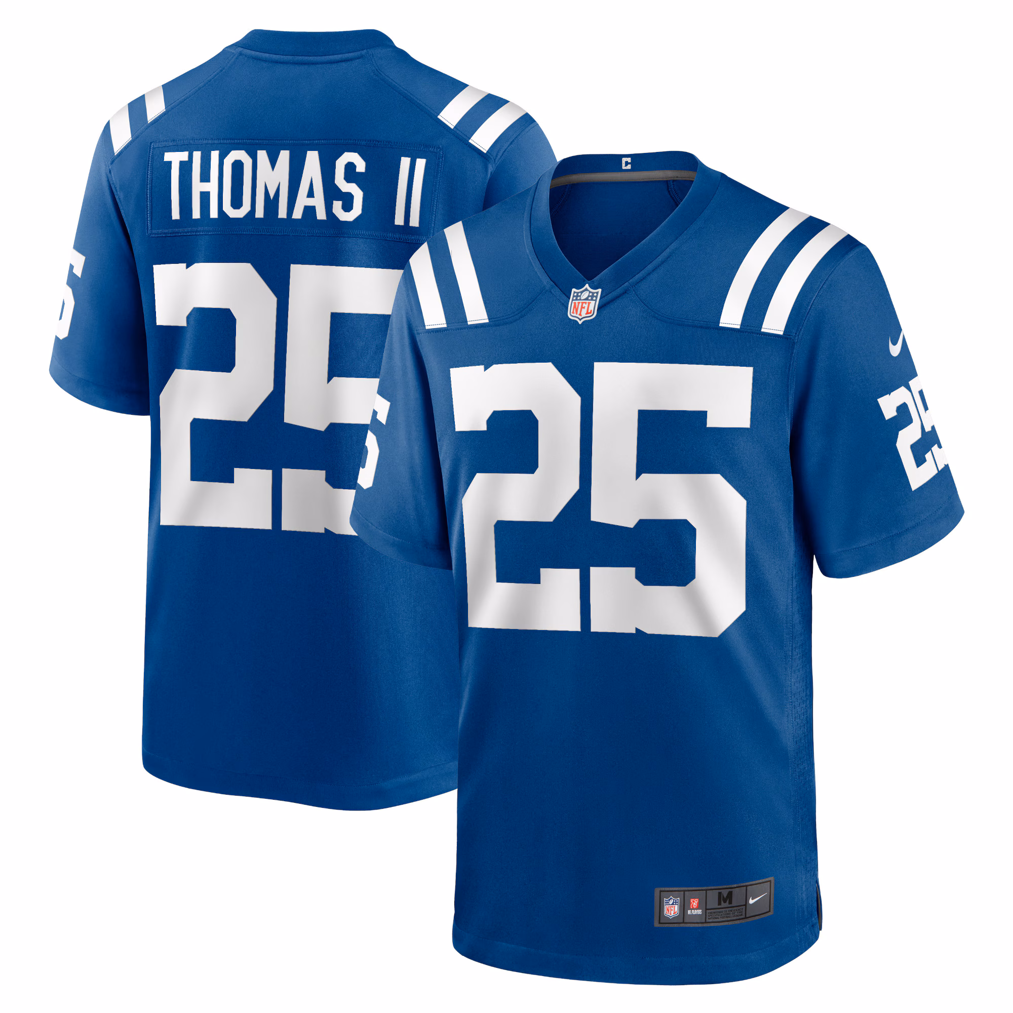 Rodney Thomas II Indianapolis Colts Game Player Jersey - Royal