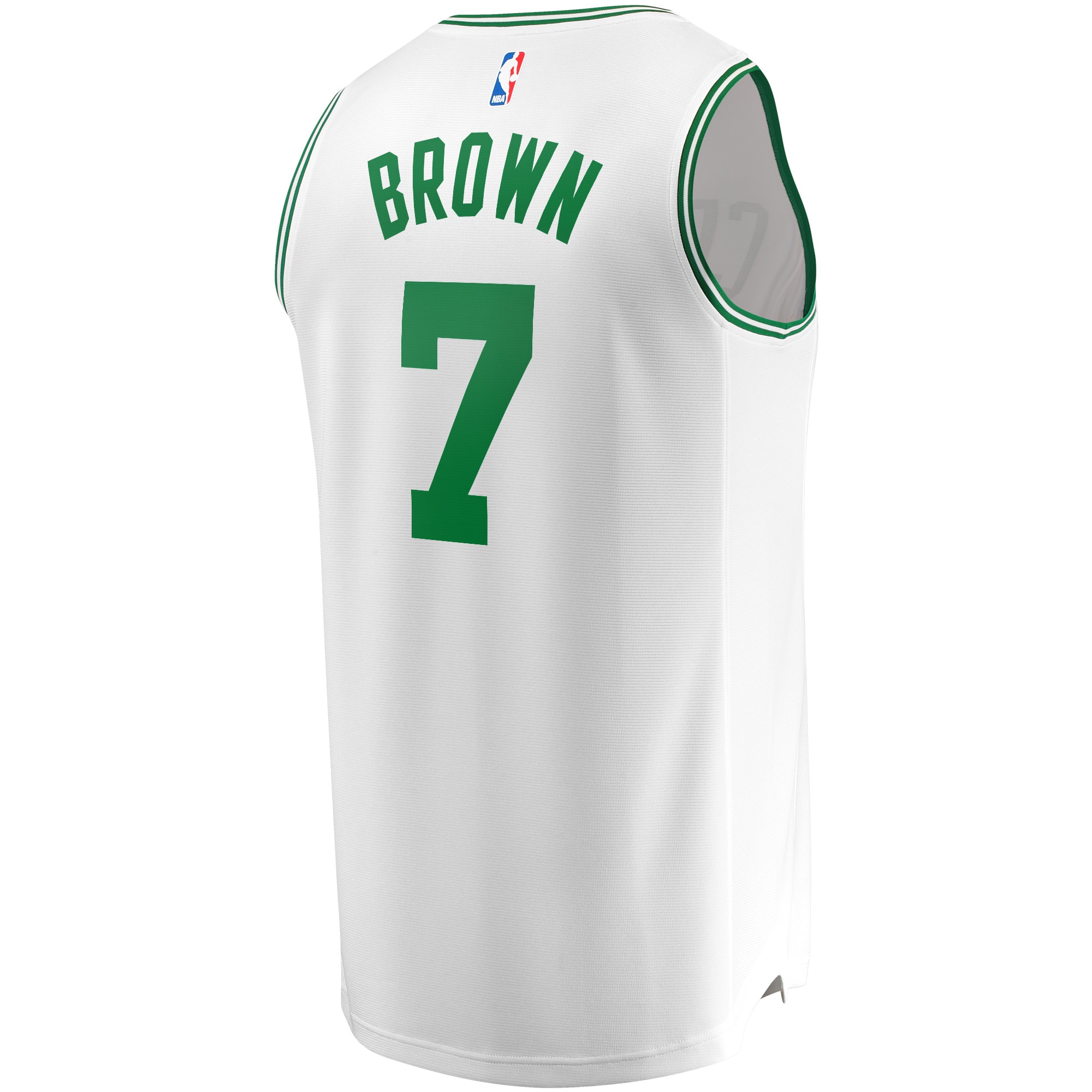 Jaylen Brown Boston Celtics  2020/21 Fast Break Replica Jersey - Association Edition - White