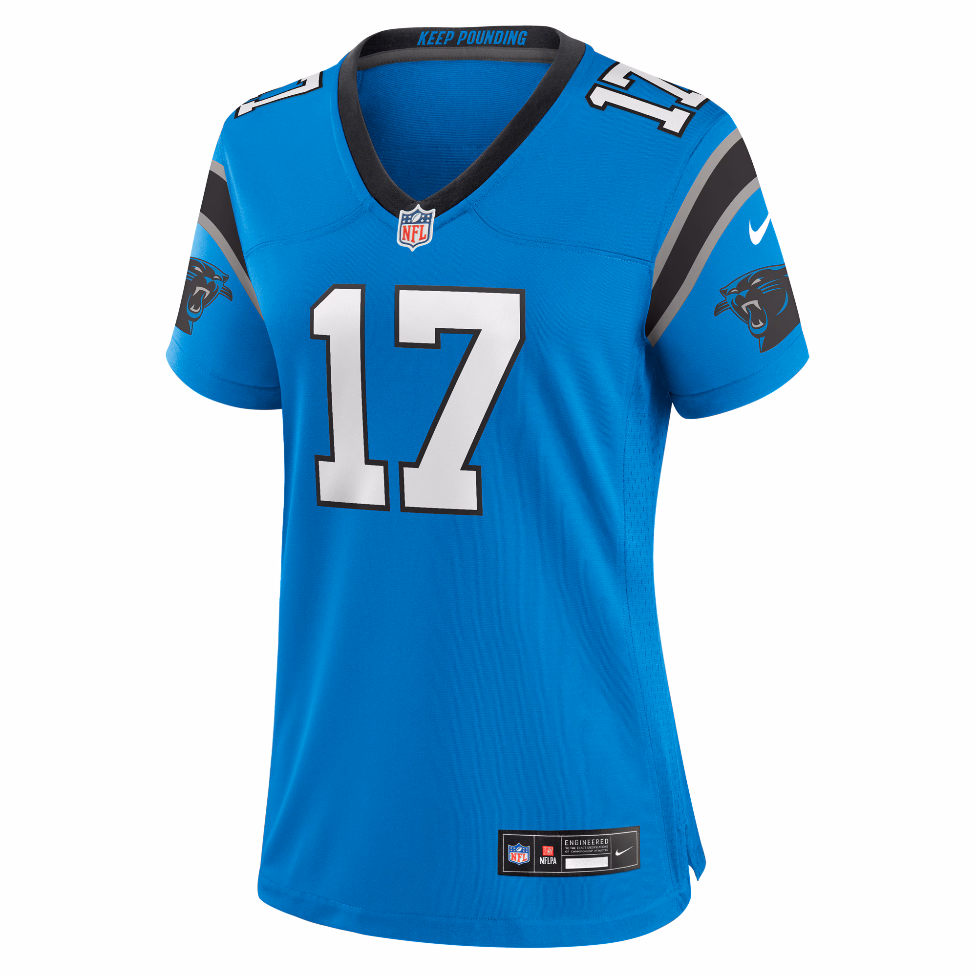 Xavier Legette Carolina Panthers Women's Game Jersey -  Black