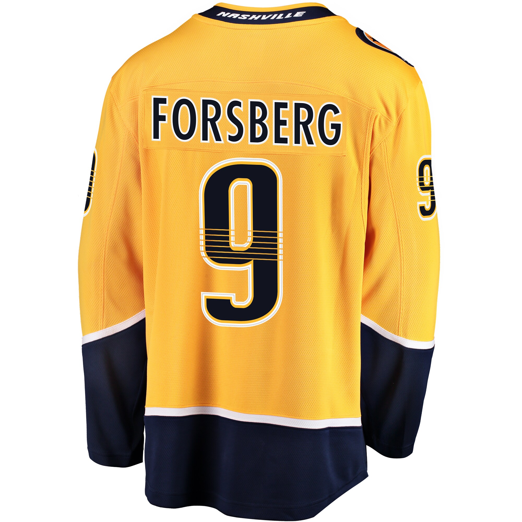 Filip Forsberg Nashville Predators Breakaway Player Jersey - Gold