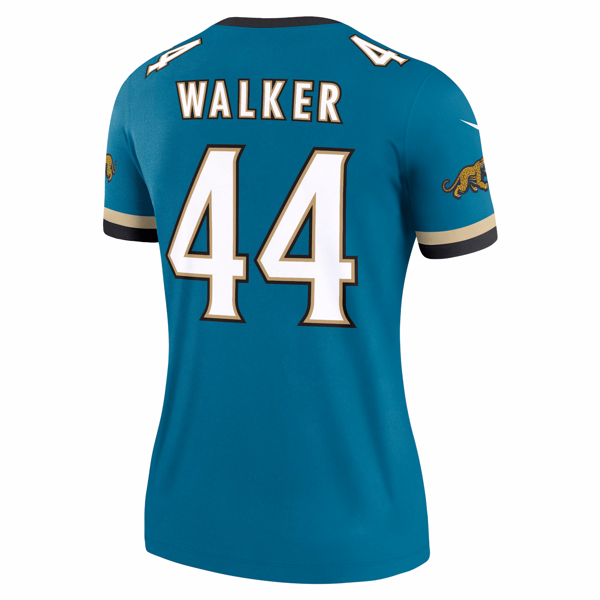 Travon Walker Jacksonville Jaguars Women's Prowler Throwback Legend Jersey - Teal