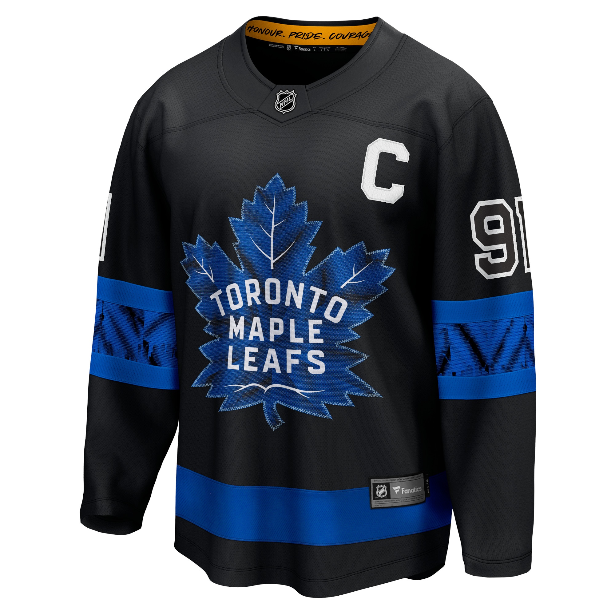 John Tavares Toronto Maple Leafs Alternate Premier Breakaway Reversible Player Jersey - Black