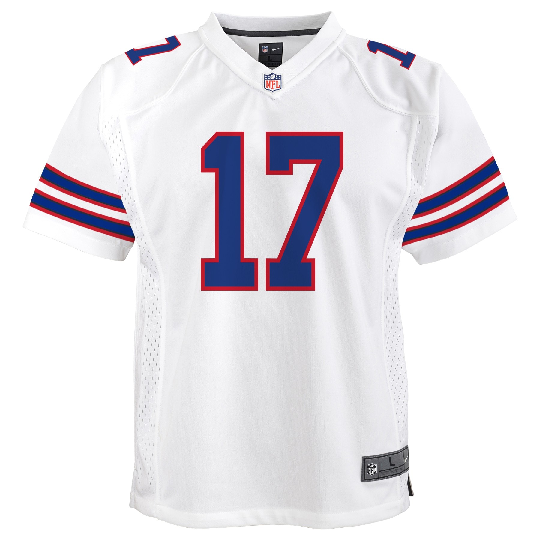 Josh Allen Buffalo Bills  Youth Game Player Jersey - White