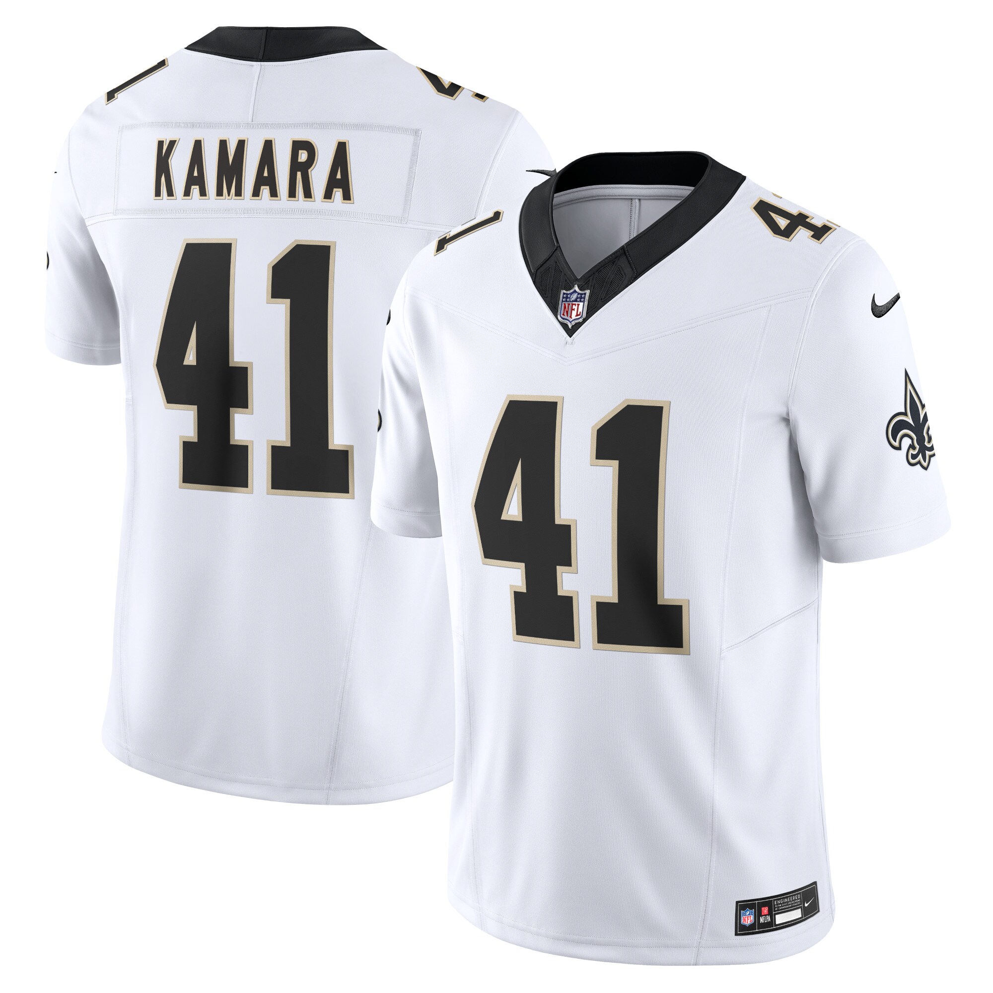 Alvin Kamara New Orleans Saints  Vapor F.U.S.E. Limited Jersey - White