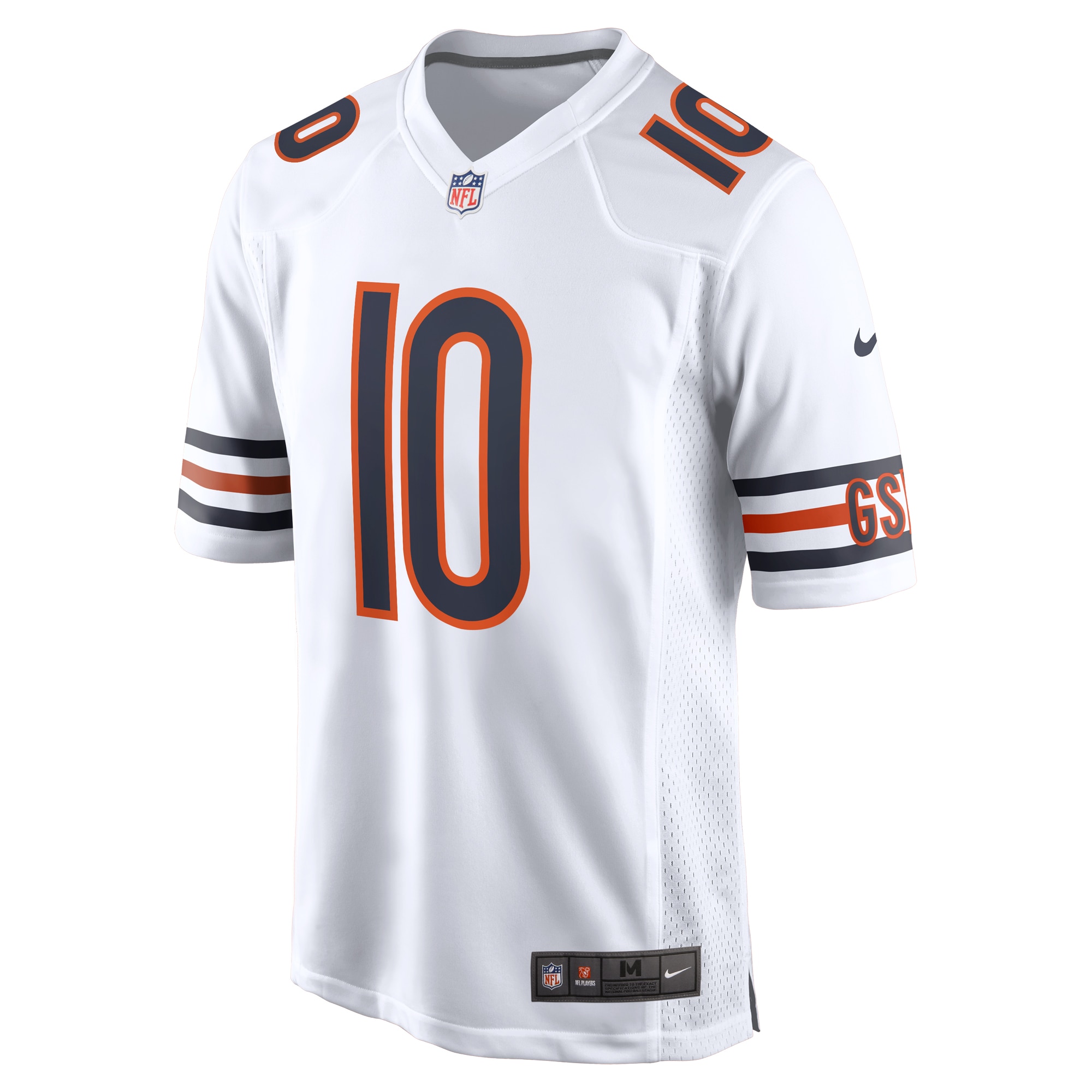 Chase Claypool Chicago Bears  Game Player Jersey - White