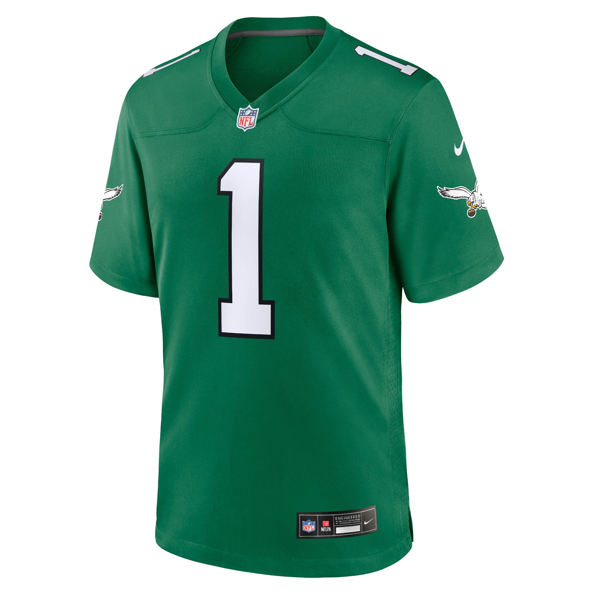 Jalen Hurts Philadelphia Eagles Team Game Jersey - Midnight Green