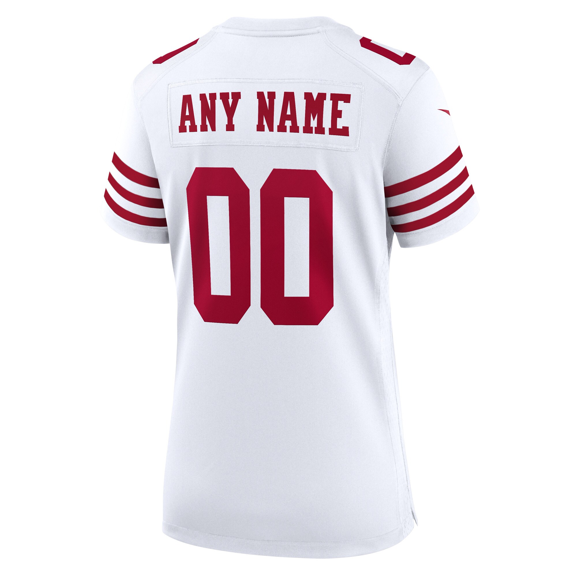 San Francisco 49ers  Women's Game Custom Jersey - White