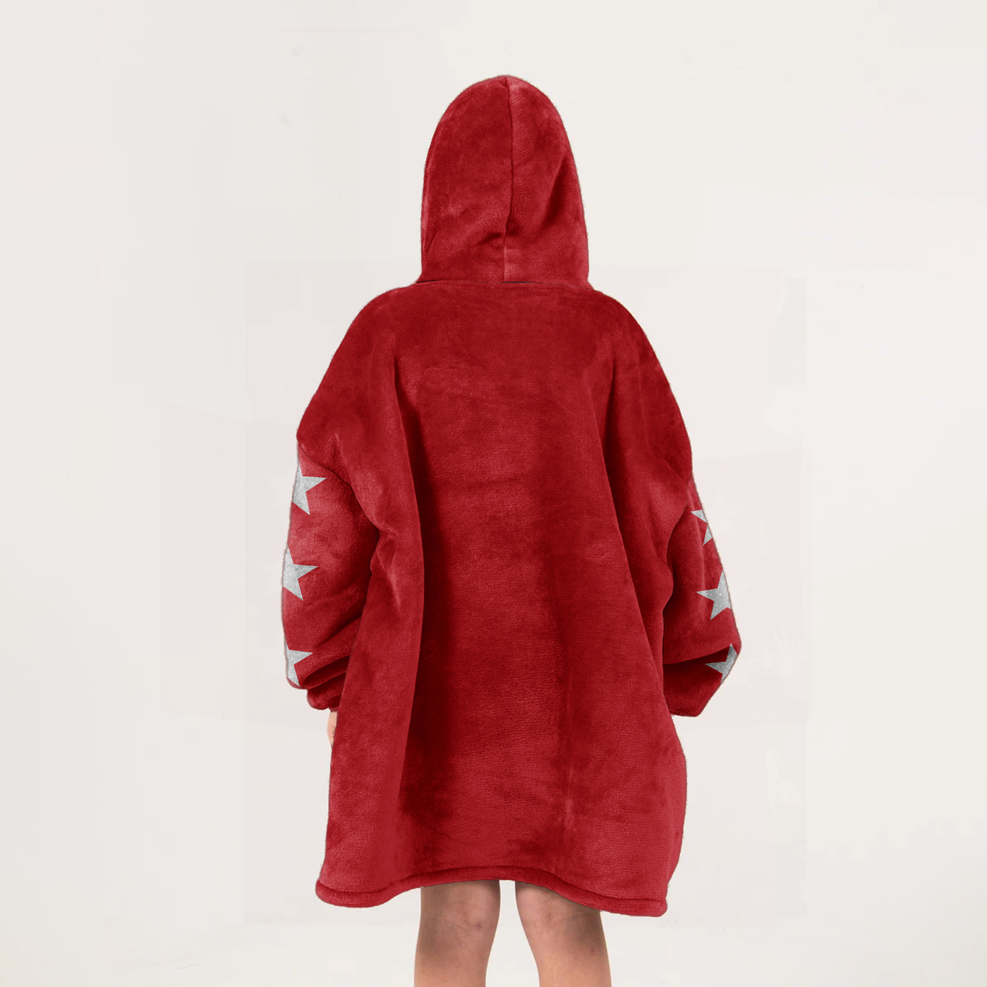 Adult San Francisco 49ers Football Unisex Blanket Hoodie