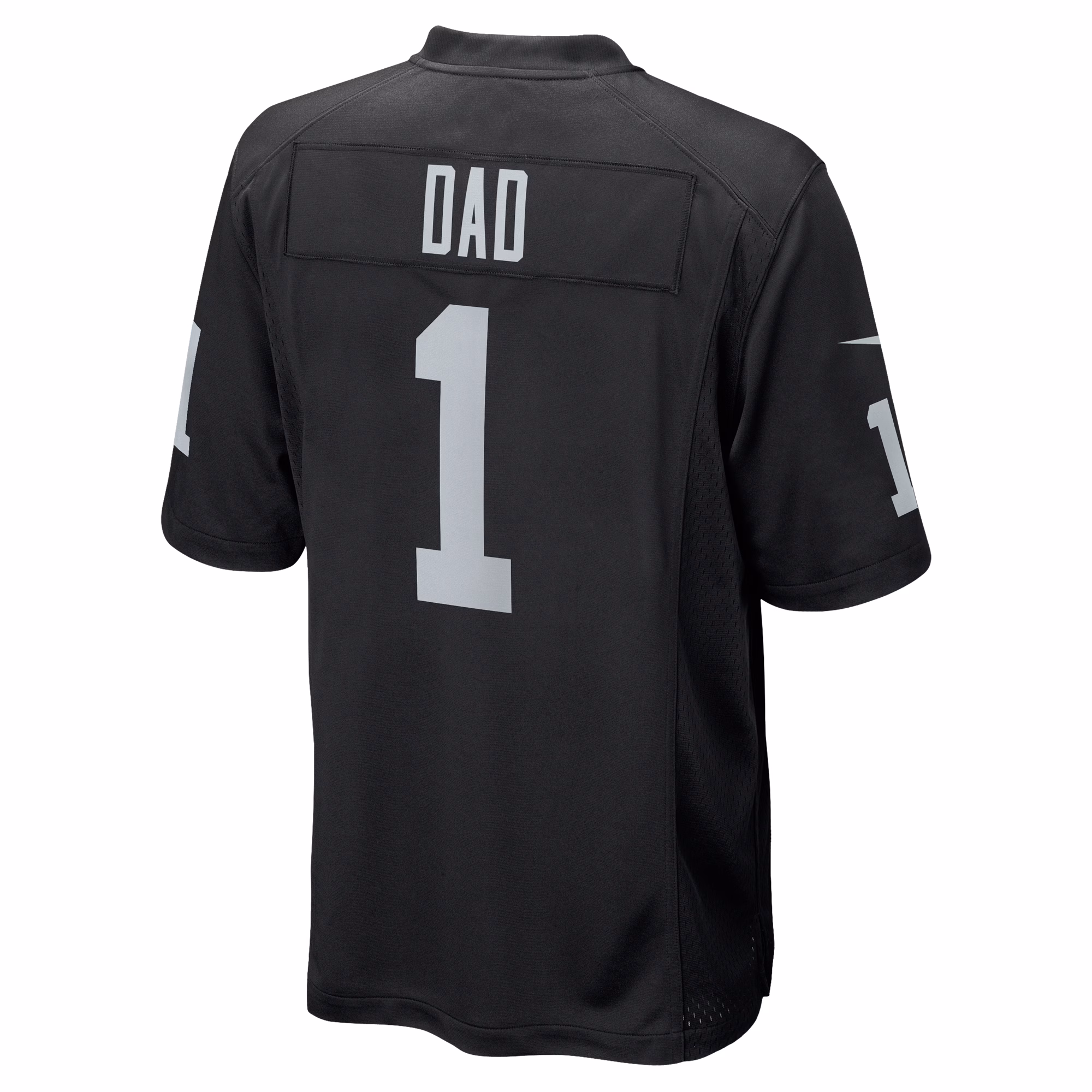 Number 1 Dad Las Vegas Raiders Game Jersey - Black