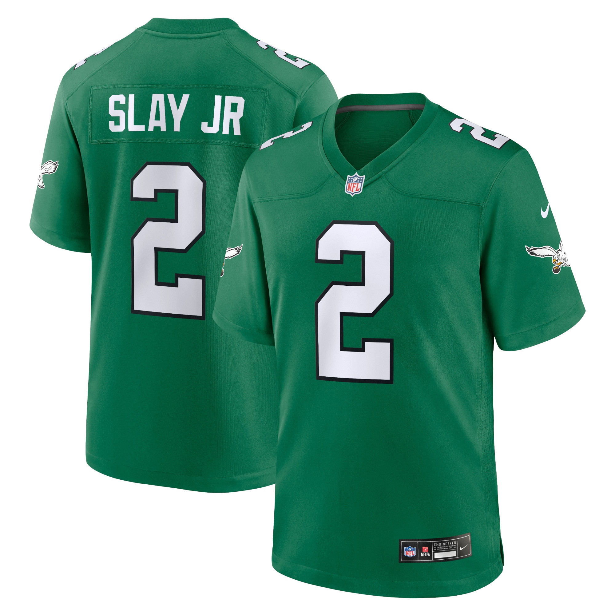 Darius Slay Jr. Philadelphia Eagles  Youth Alternate Player Game Jersey - Kelly Green
