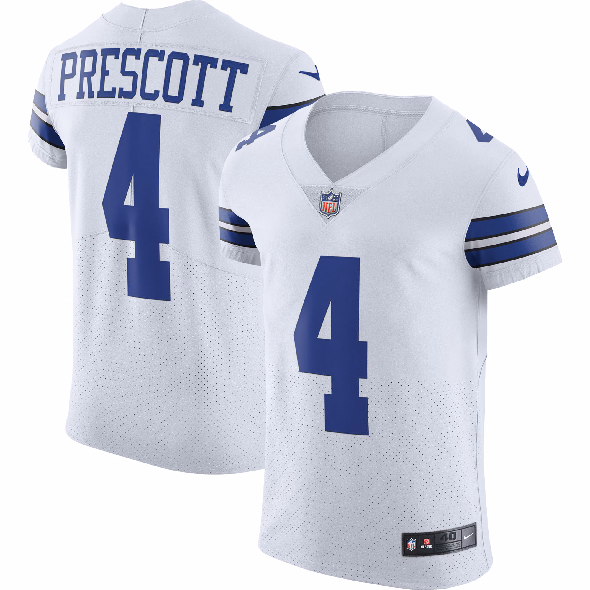 Dak Prescott Dallas Cowboys Vapor Elite Player Jersey - White