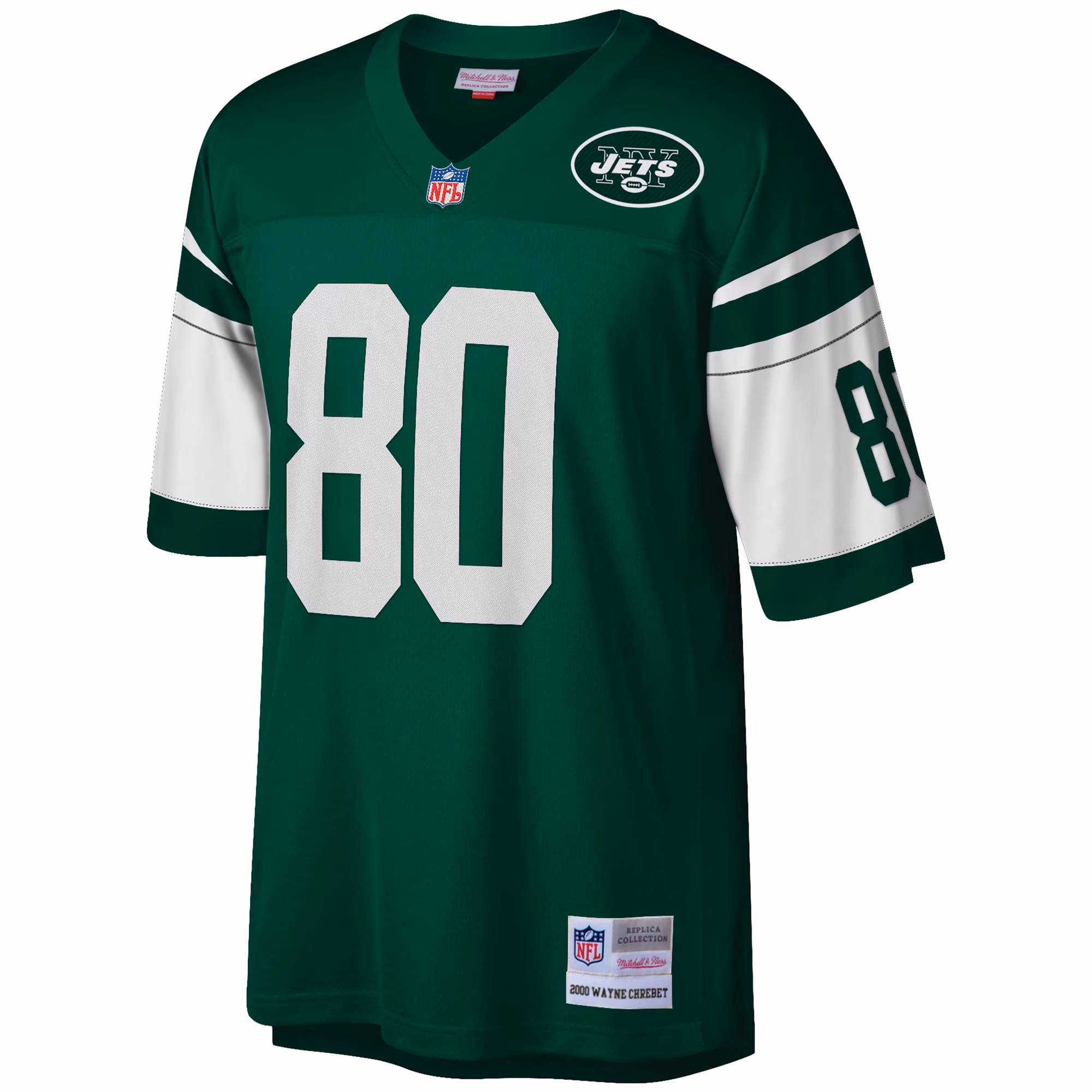 Wayne Chrebet New York Jets Legacy Replica Jersey - Green