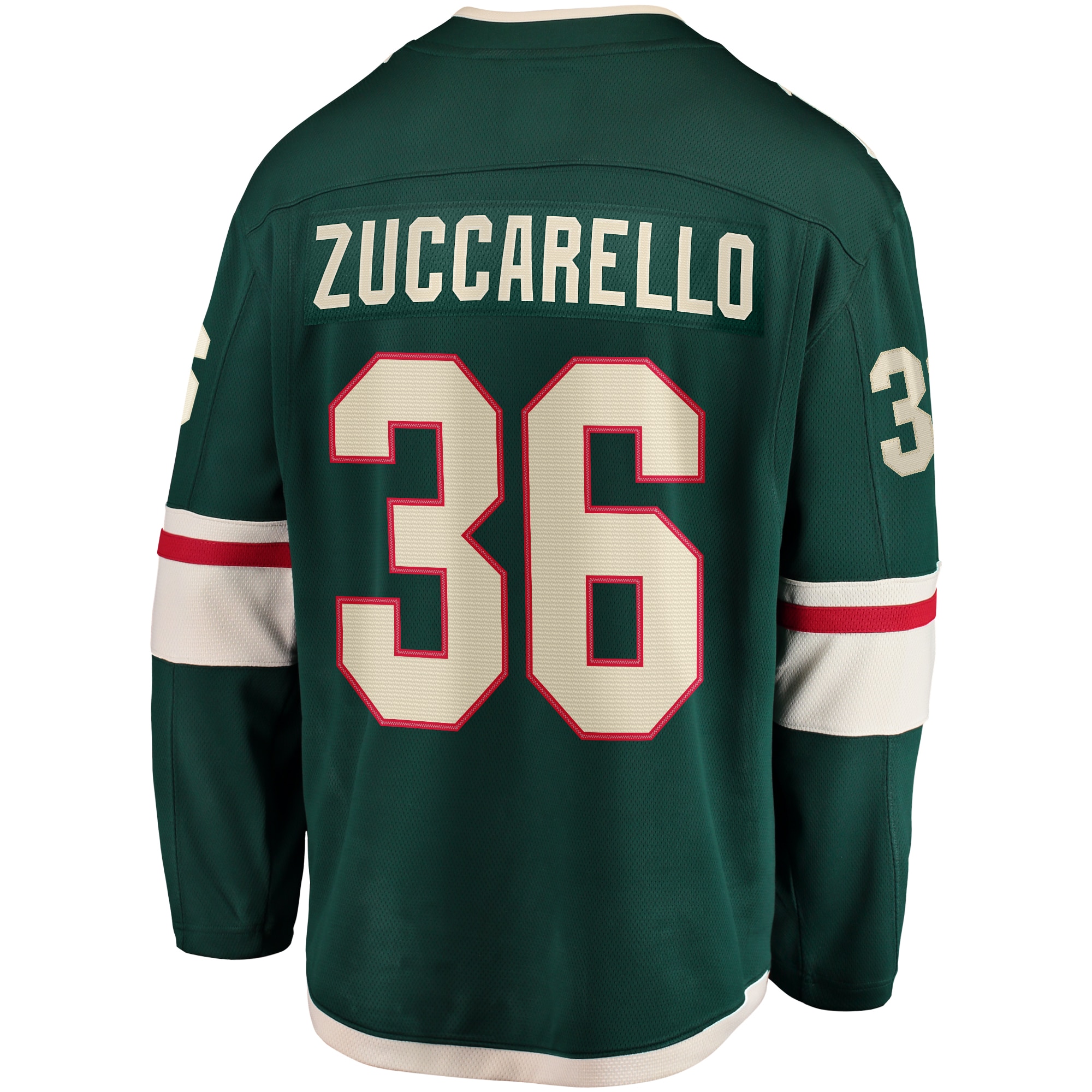 Mats Zuccarello Minnesota Wild Premier Breakaway Player Jersey - Green