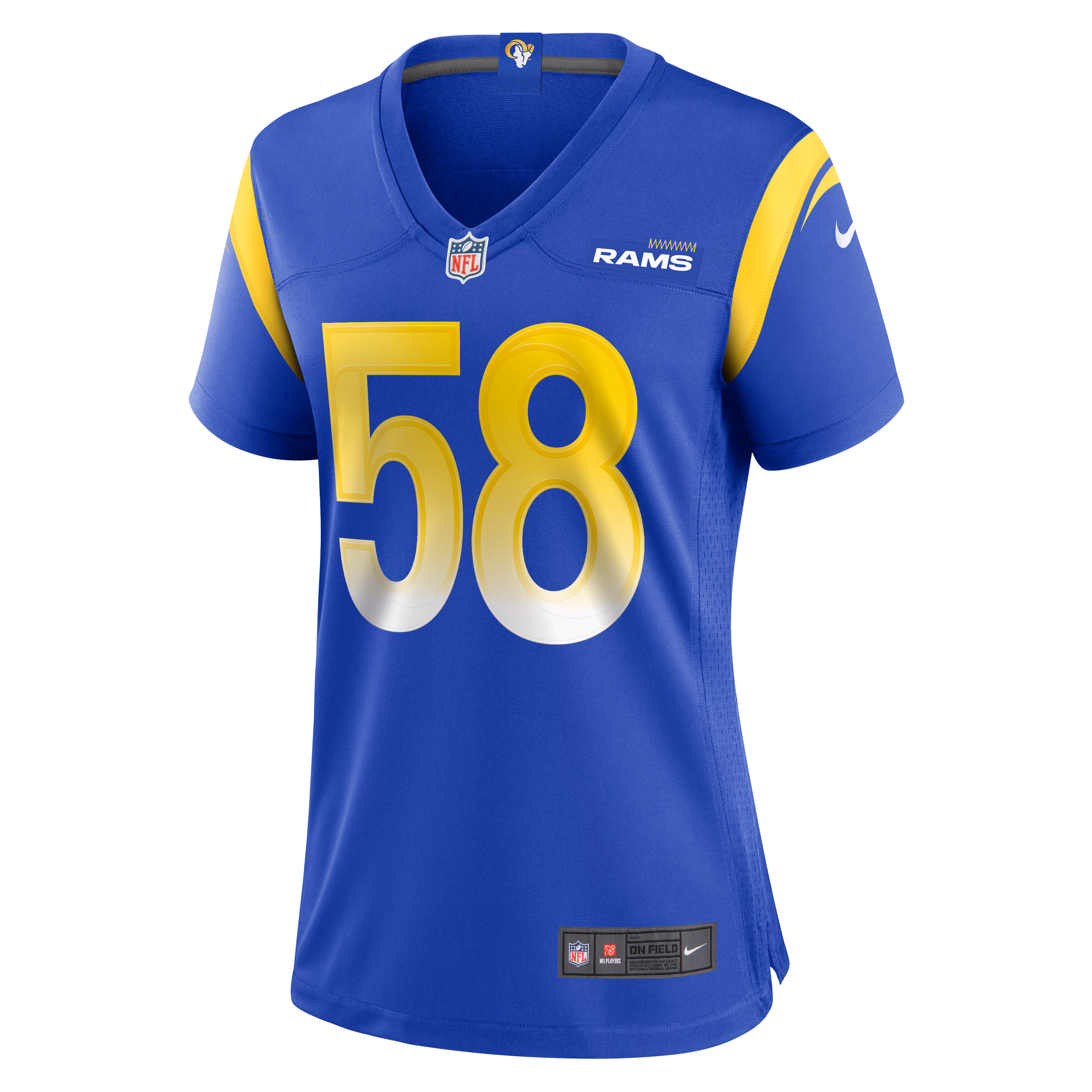 DeAndre Square Los Angeles Rams Women's  Game Jersey - Royal