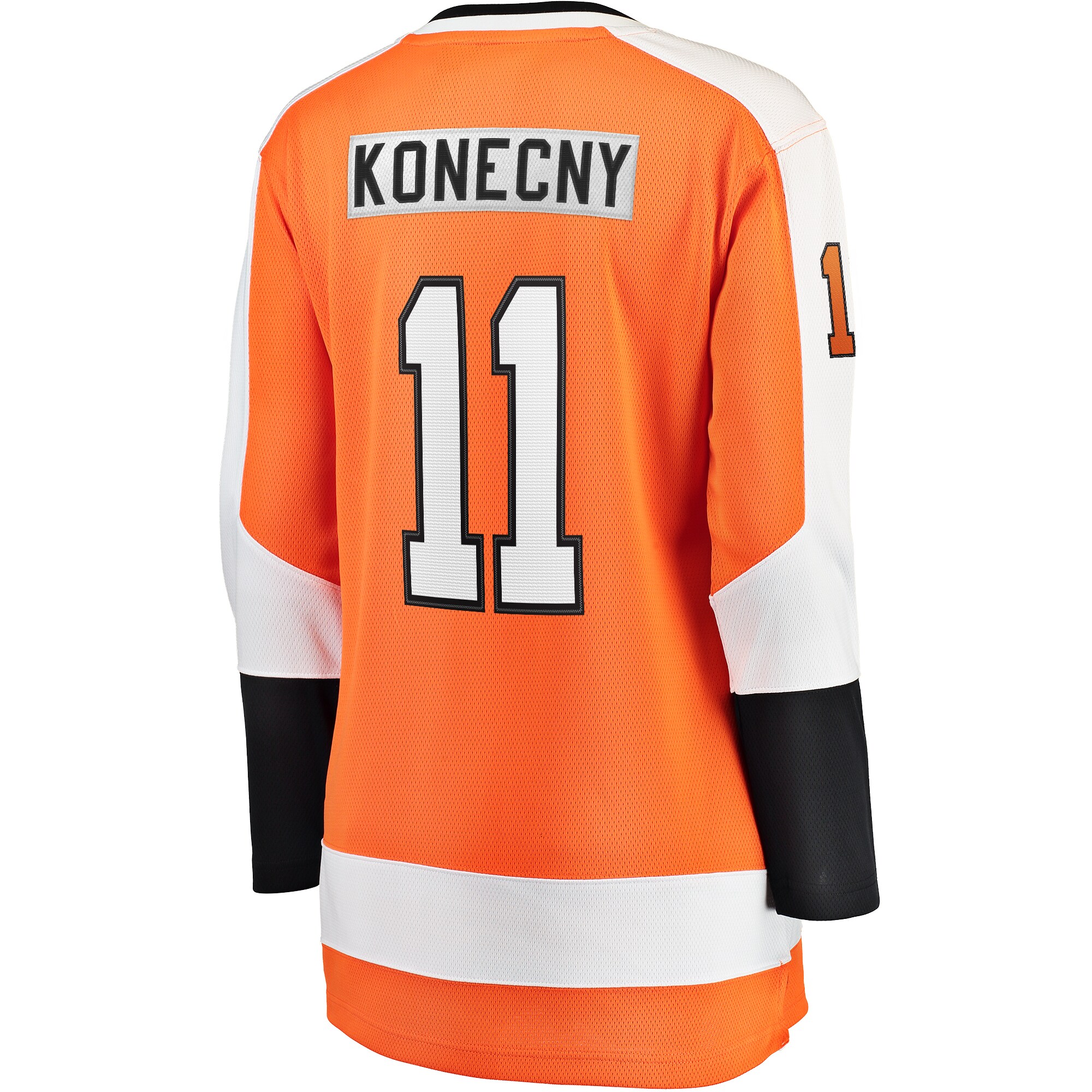 Travis Konecny Philadelphia Flyers Women's Home Premier Breakaway Player Jersey - Orange