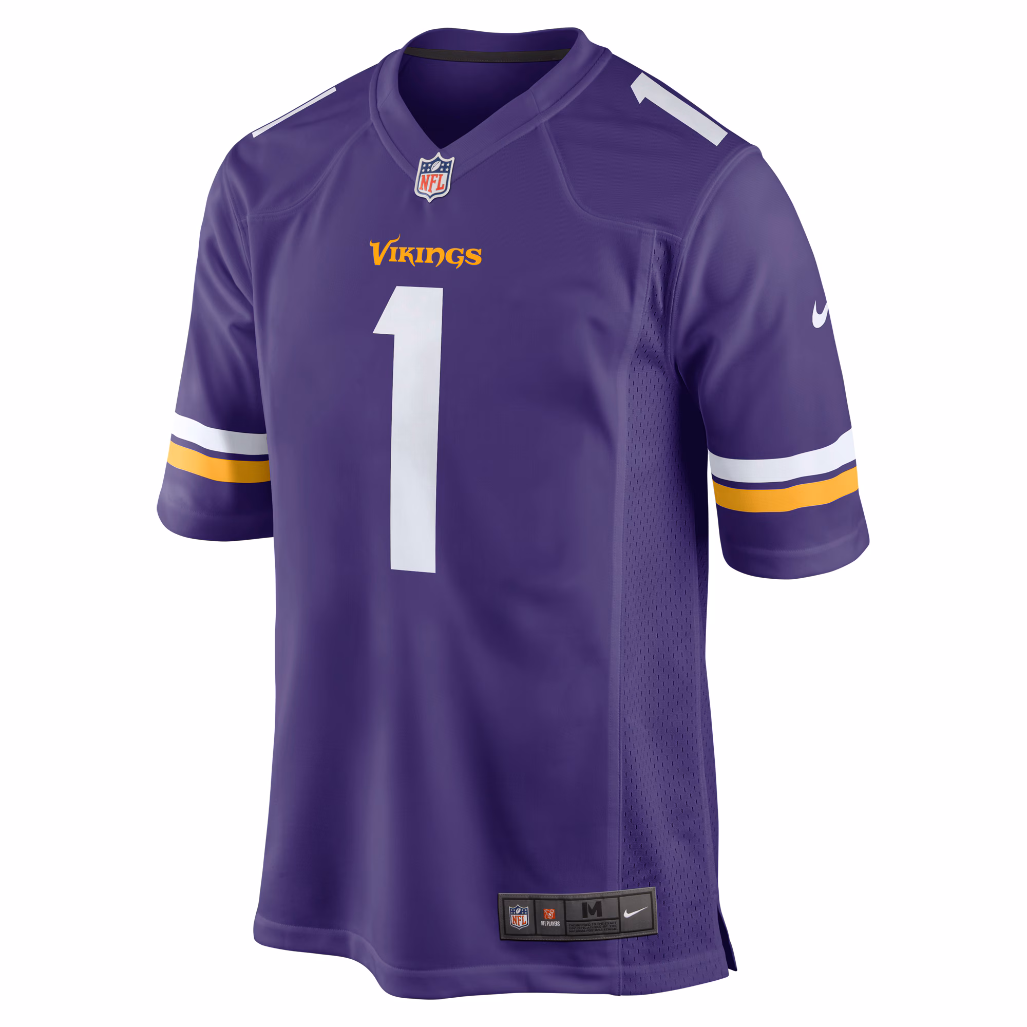 Number 1 Dad Minnesota Vikings Game Jersey - Purple