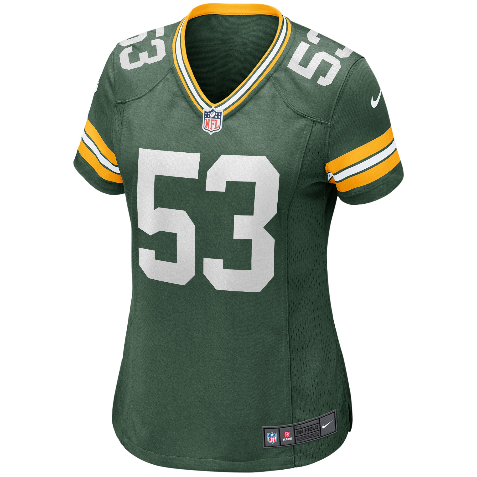 Jonathan Garvin Green Bay Packers  Women's Game Jersey - Green