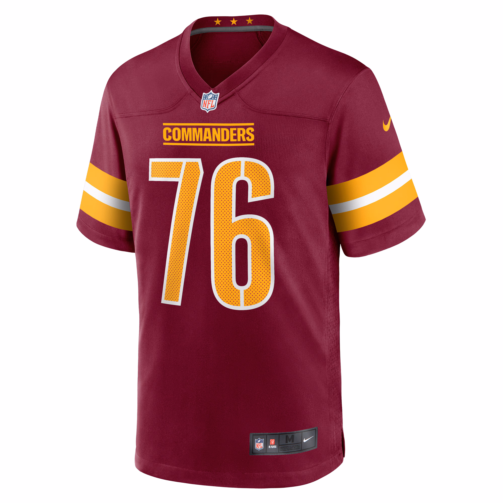 Sam Cosmi Washington Commanders  Game Jersey -  Burgundy