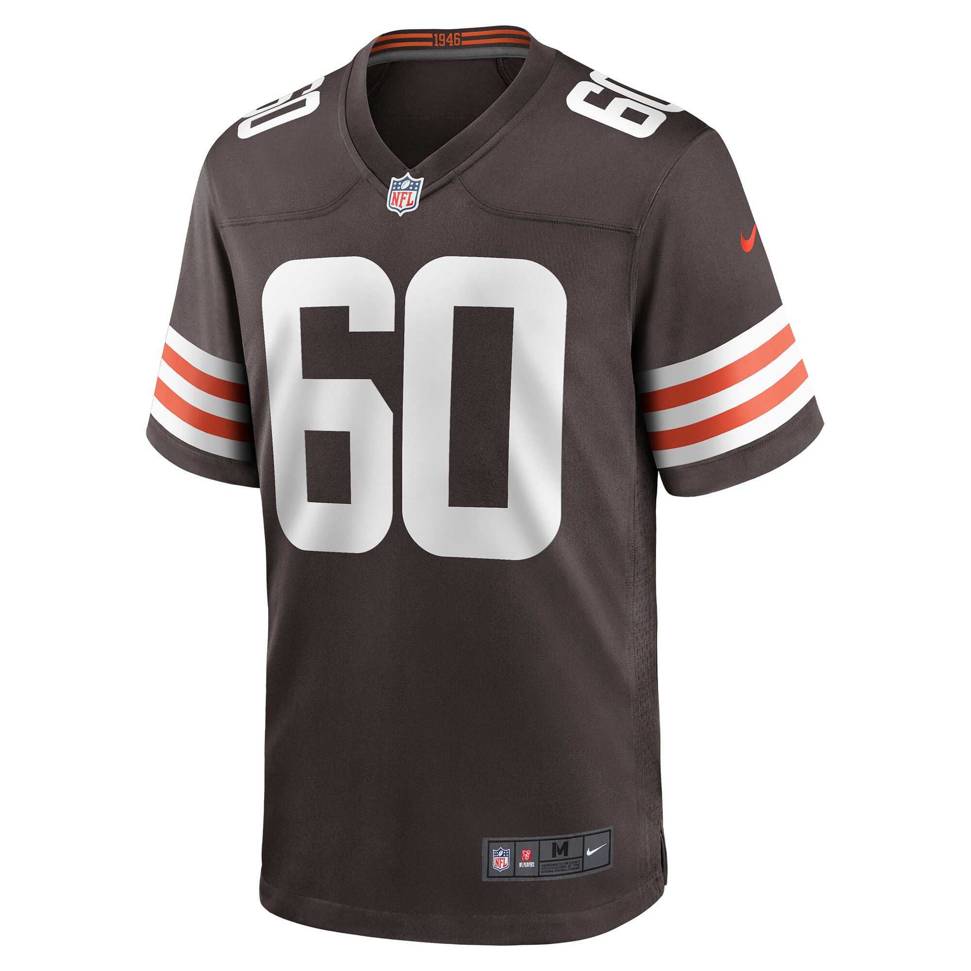 David Moore Cleveland Browns  Game Jersey - Brown