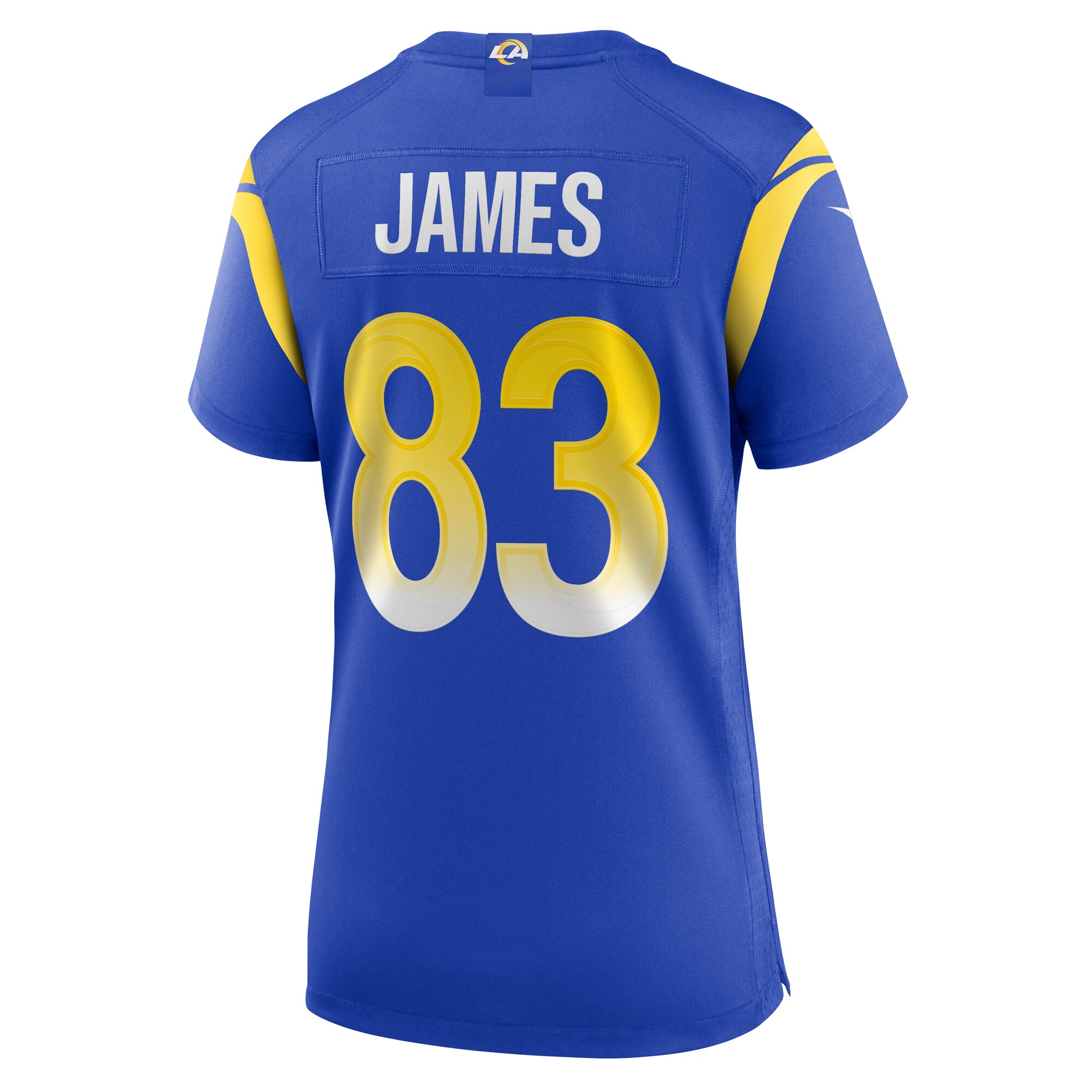 Sam James Los Angeles Rams  Women's Home Game Jersey - Royal