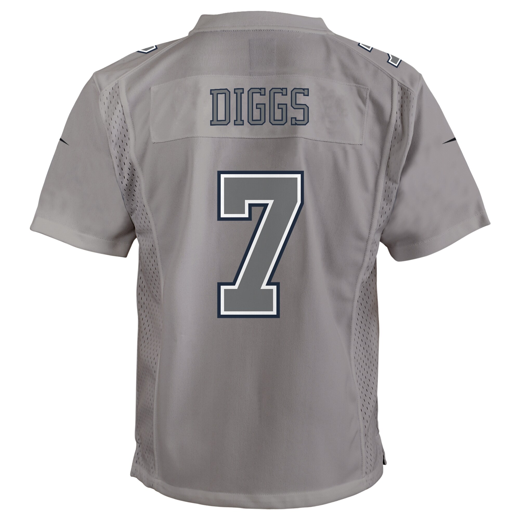 Trevon Diggs Dallas Cowboys Youth Atmosphere Game Jersey - Gray