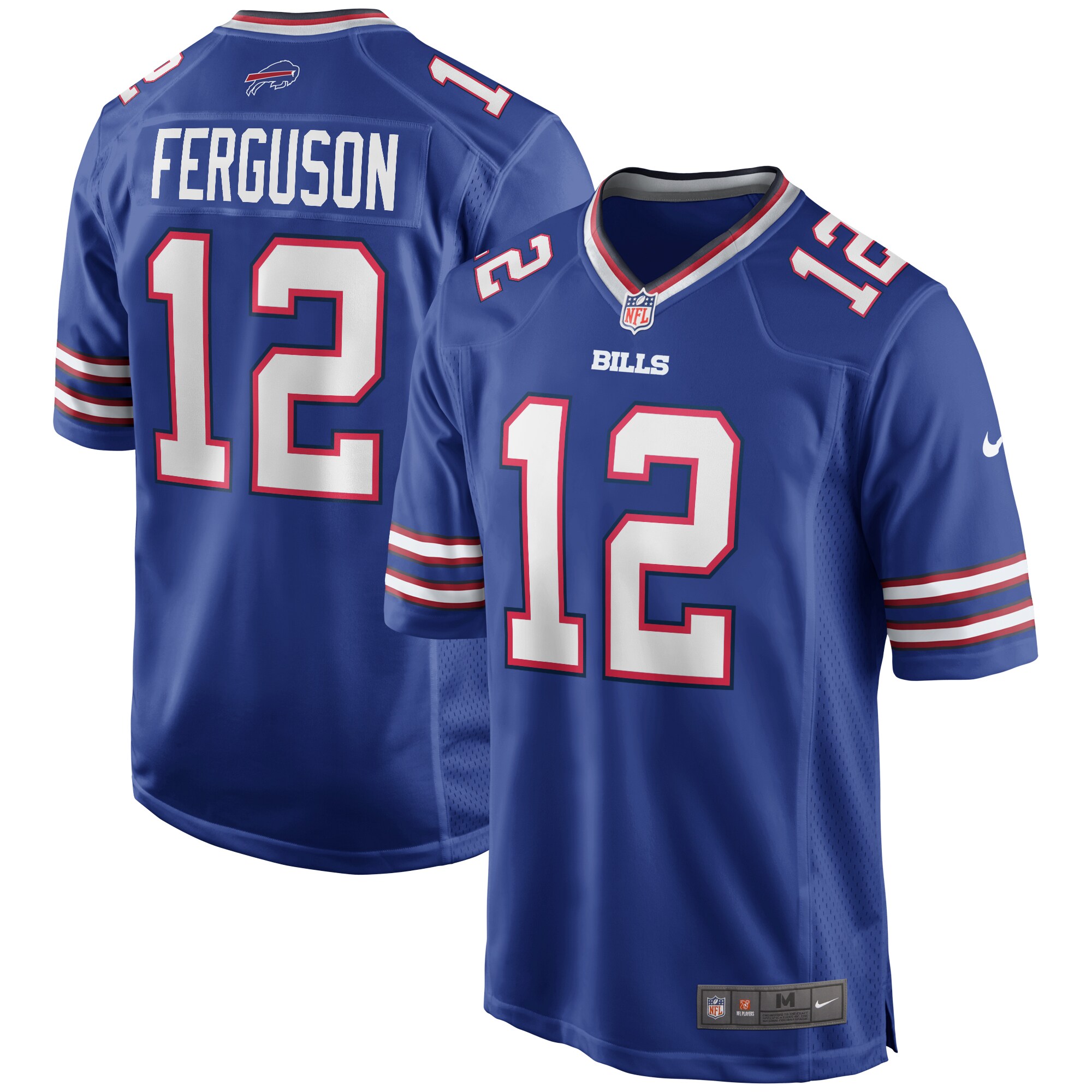 Joe Ferguson Buffalo Bills Game Retired Player Jersey - Royal