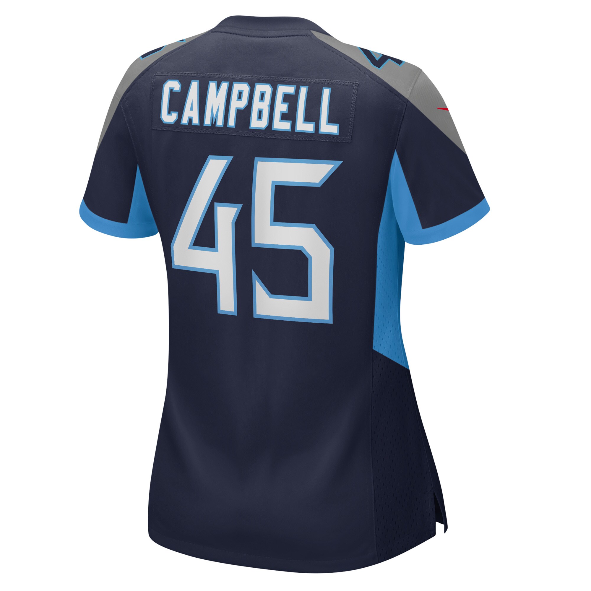 Chance Campbell Tennessee Titans  Women's Player Game Jersey - Navy