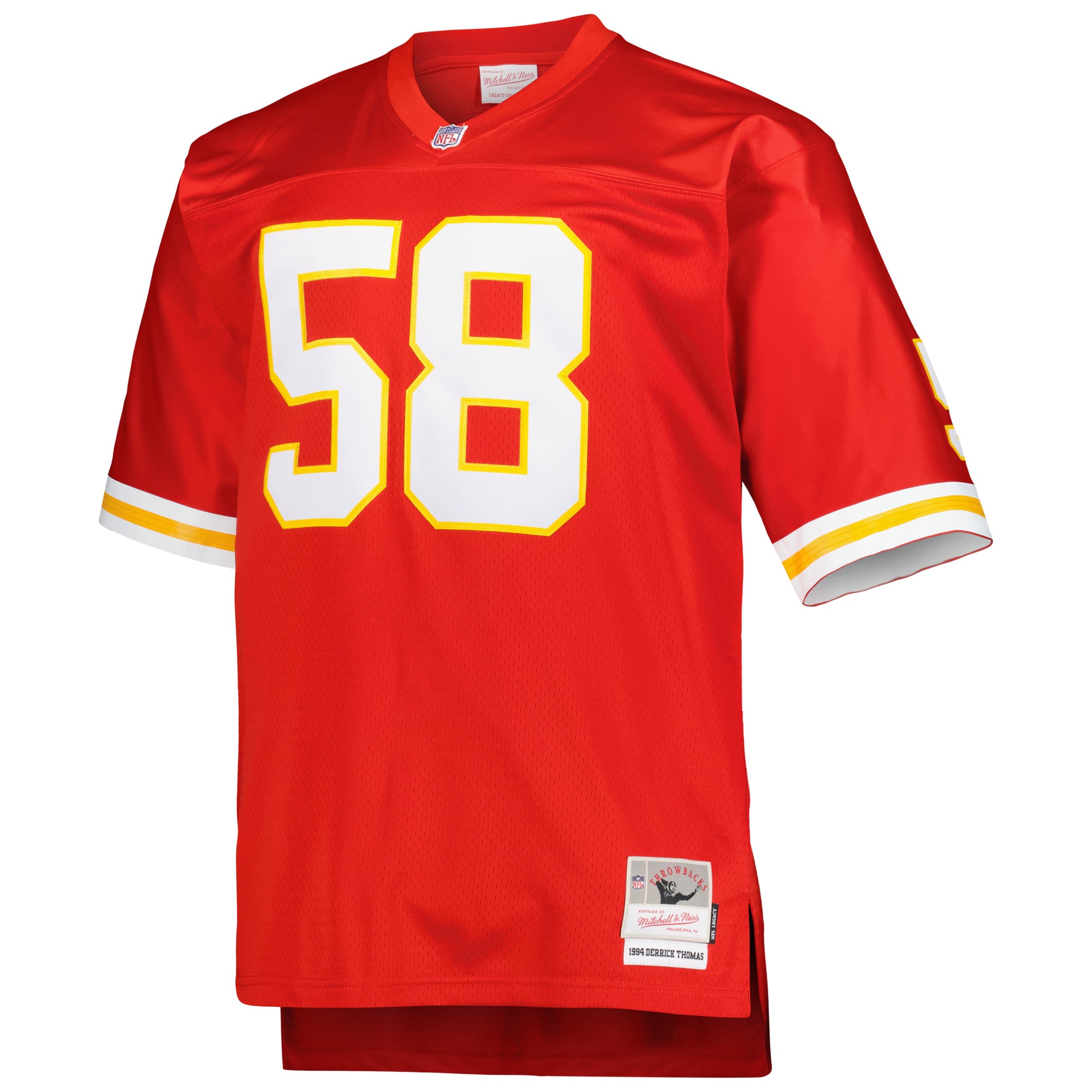 Derrick Thomas Kansas City Chiefs  Big & Tall 1994 Retired Player Replica Jersey - Red