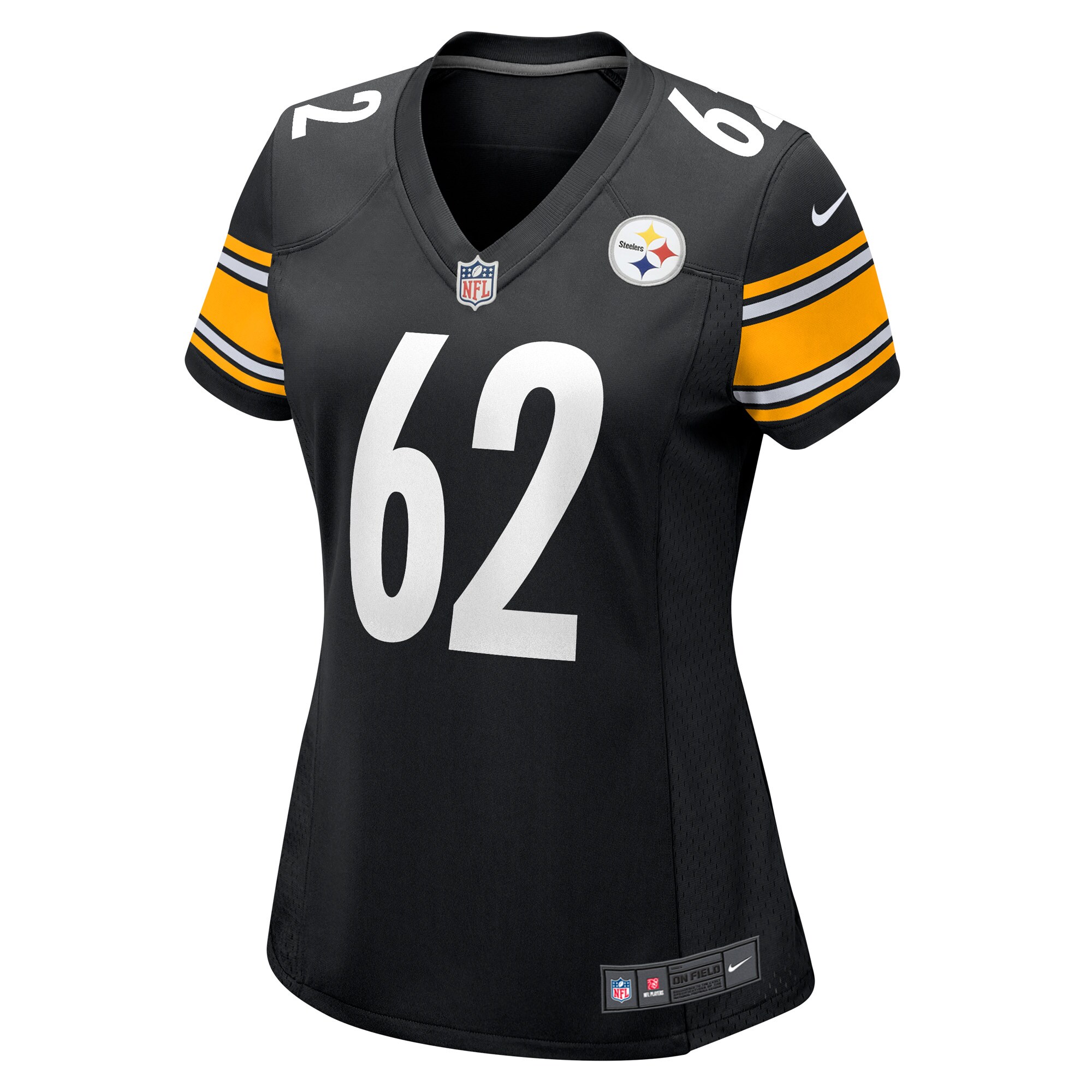 Ryan McCollum Pittsburgh Steelers  Women's Game Player Jersey - Black