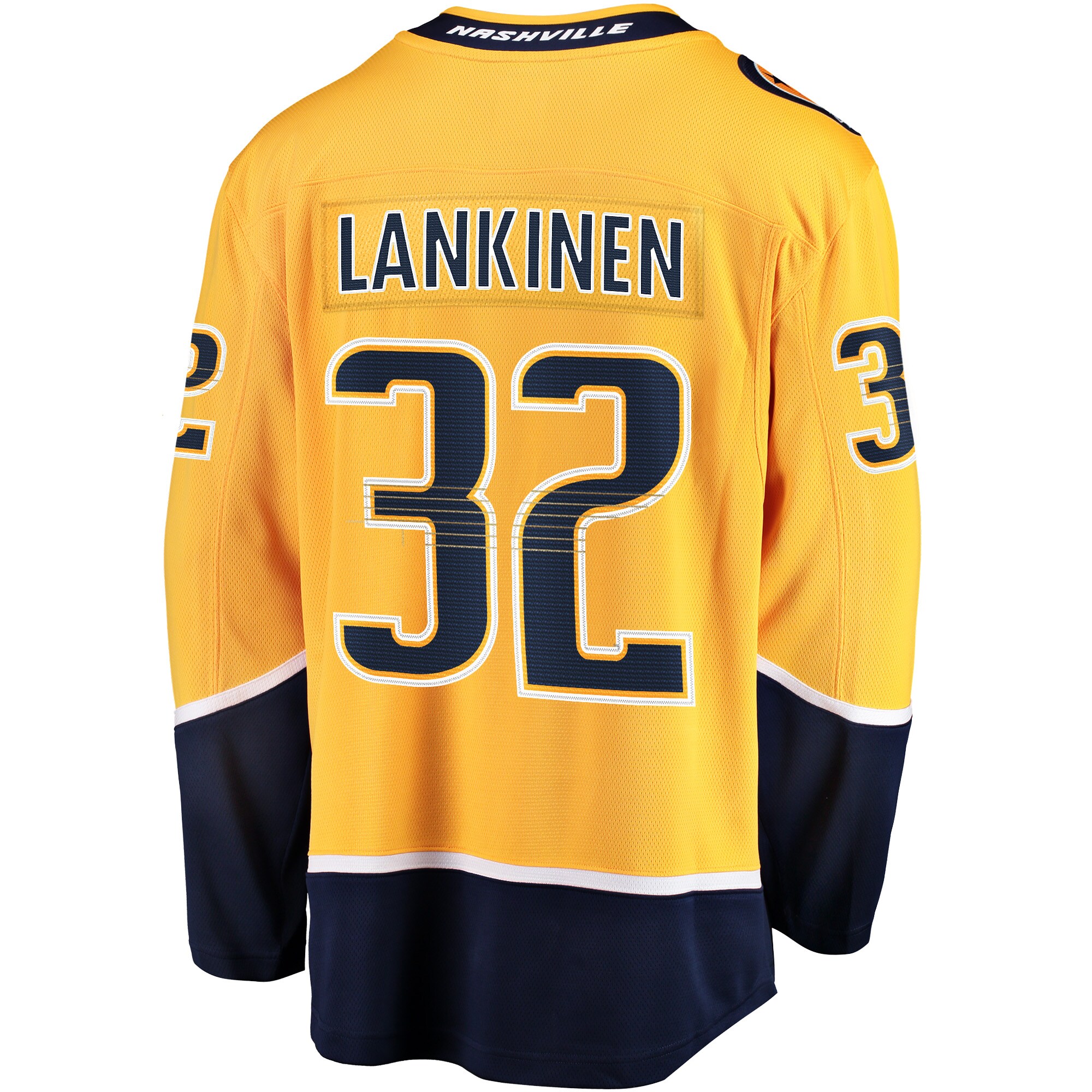 Kevin Lankinen Nashville Predators Home Breakaway Player Jersey - Gold