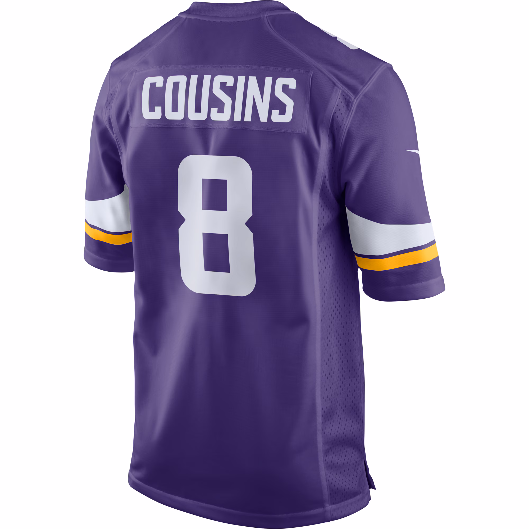 Kirk Cousins Minnesota Vikings Game Jersey - Purple