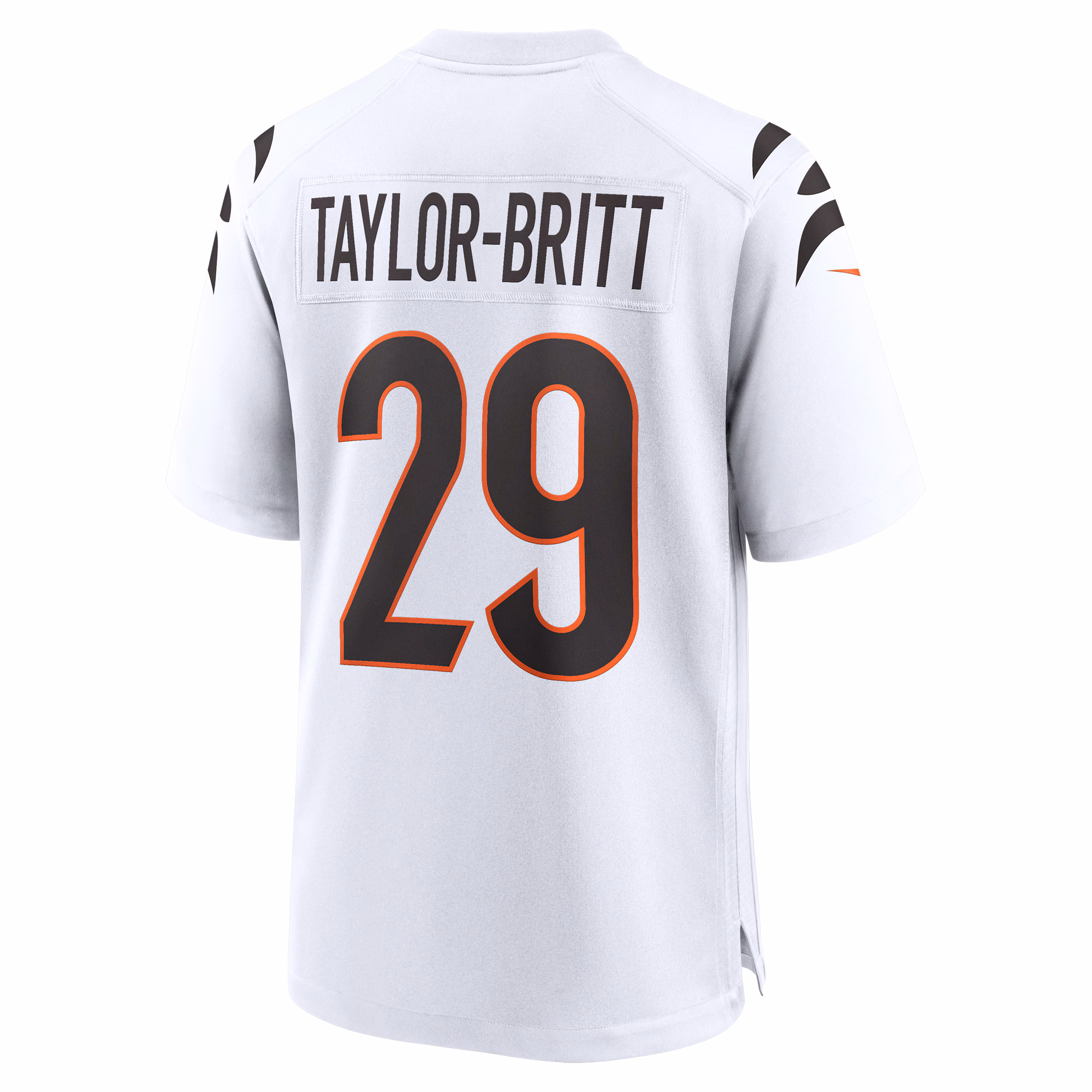 Cam Taylor-Britt Cincinnati Bengals  Game Jersey -  White