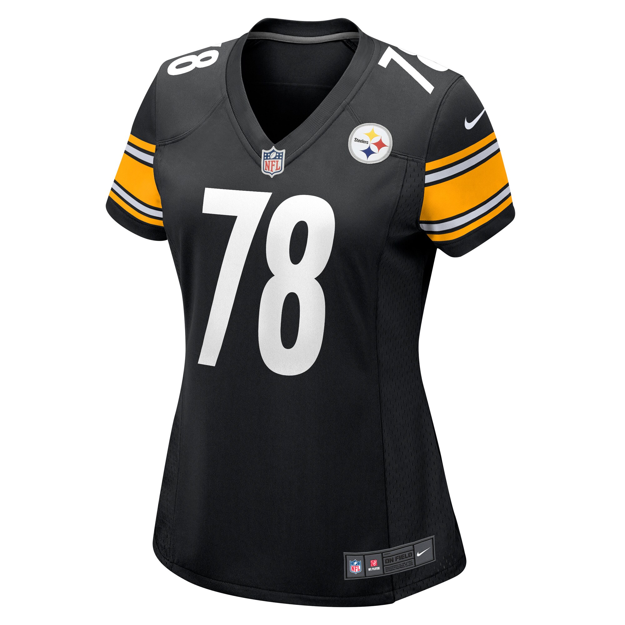 James Daniels Pittsburgh Steelers  Women's Game Player Jersey - Black