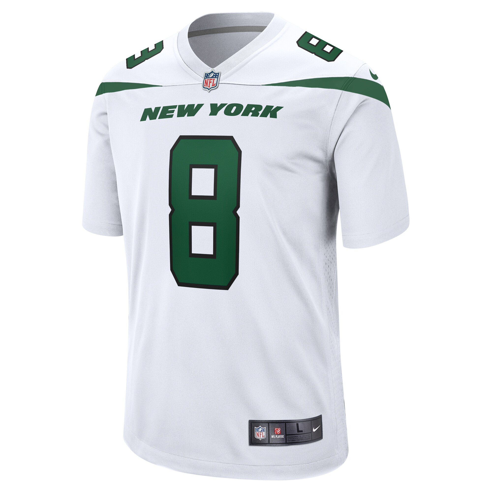 Aaron Rodgers New York Jets Game Jersey - Gotham Green