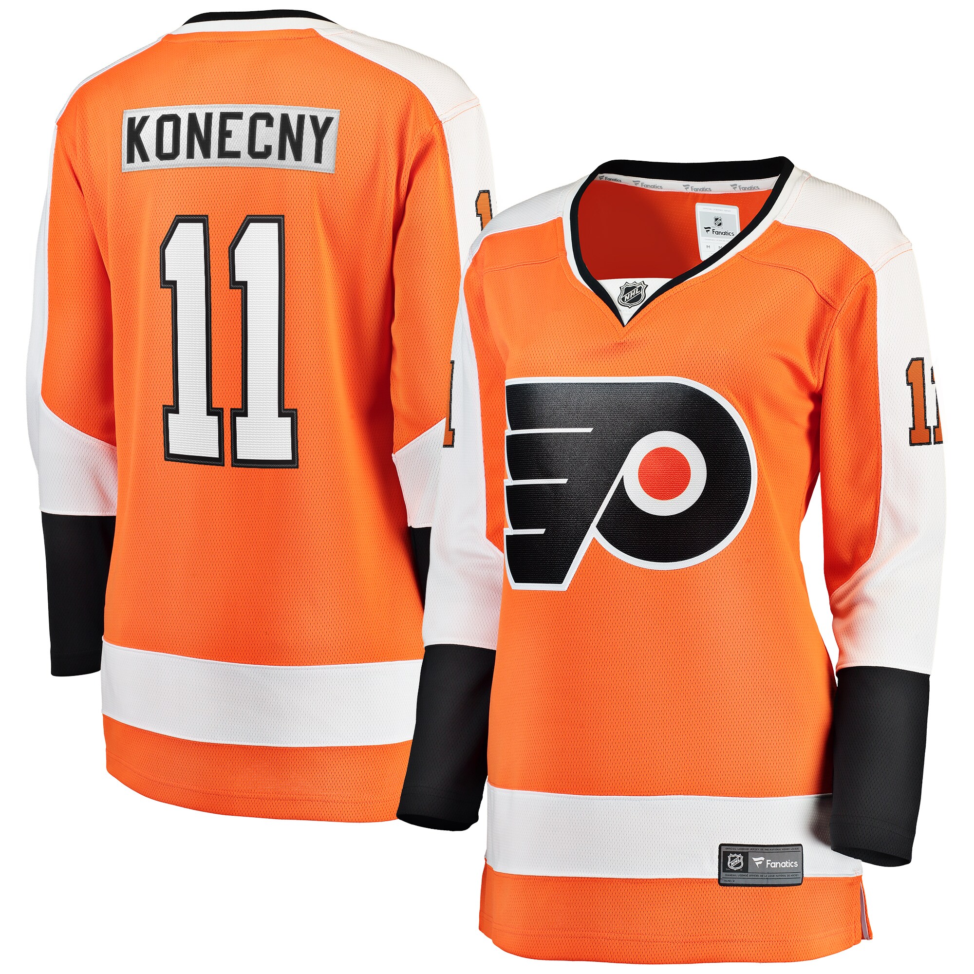 Travis Konecny Philadelphia Flyers Women's Home Premier Breakaway Player Jersey - Orange