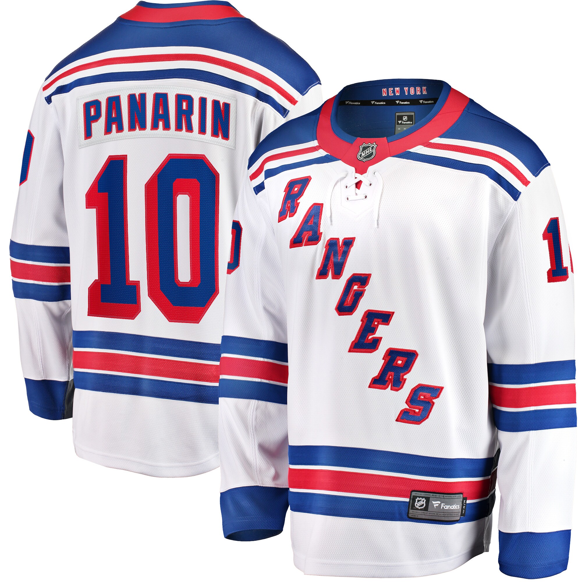 Artemi Panarin New York Rangers Away Premier Breakaway Player Jersey - White