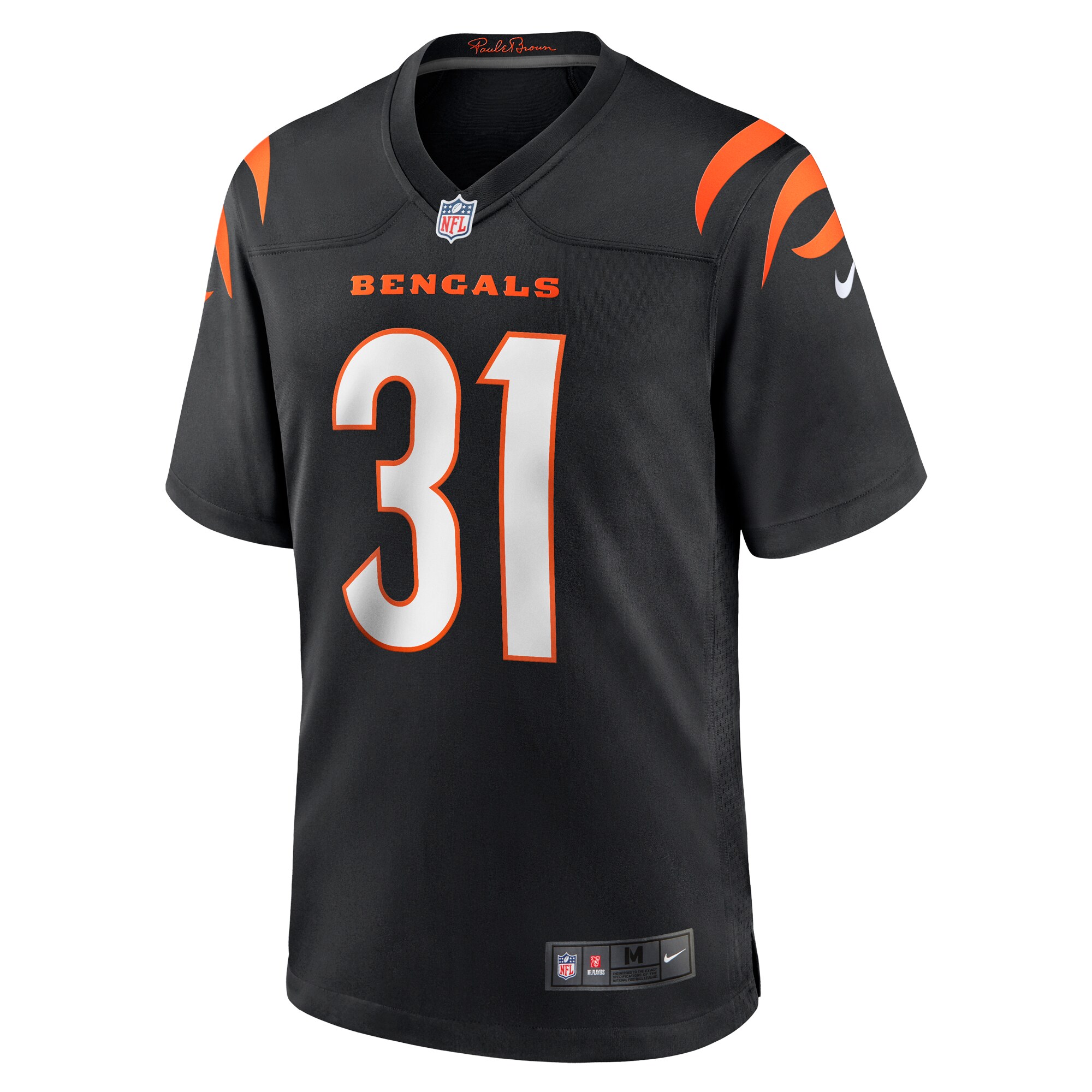 Ickey Woods Cincinnati Bengals Retired Player Game Jersey - Black
