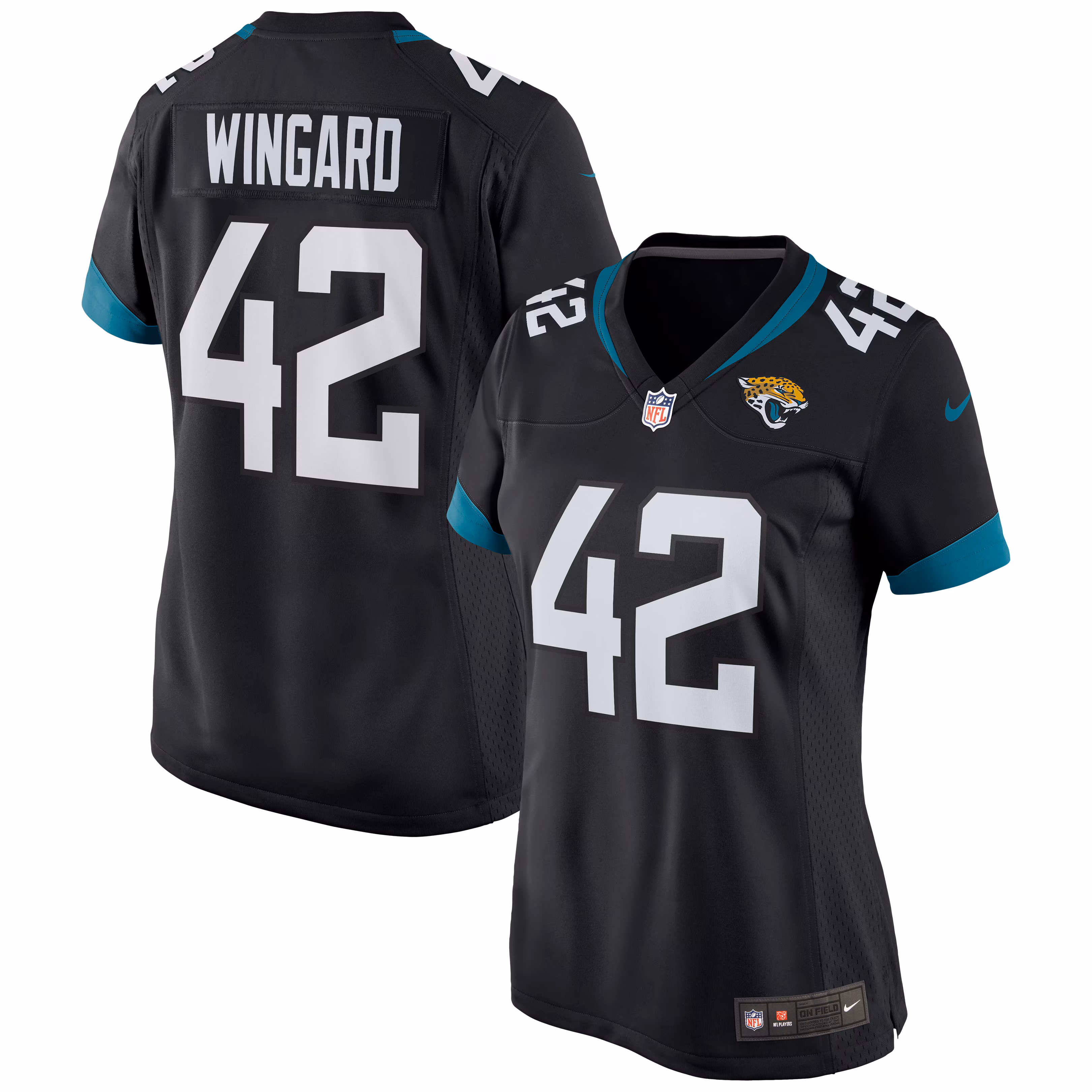 Andrew Wingard Jacksonville Jaguars Women's Game Jersey - Black
