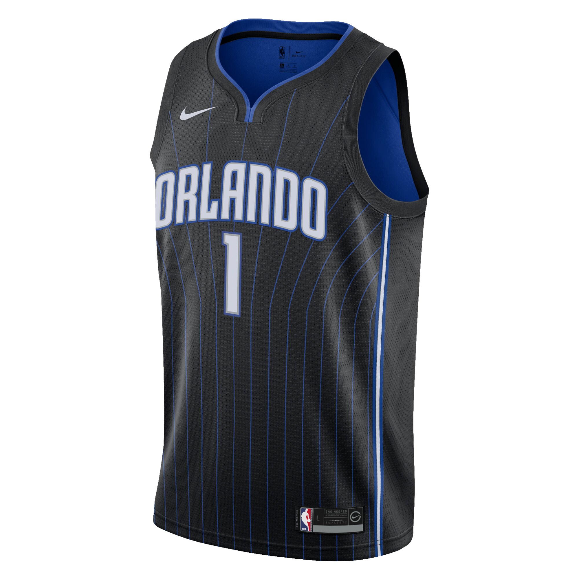 Jonathan Isaac Orlando Magic  2021/22 Swingman Jersey - Icon Edition - Black